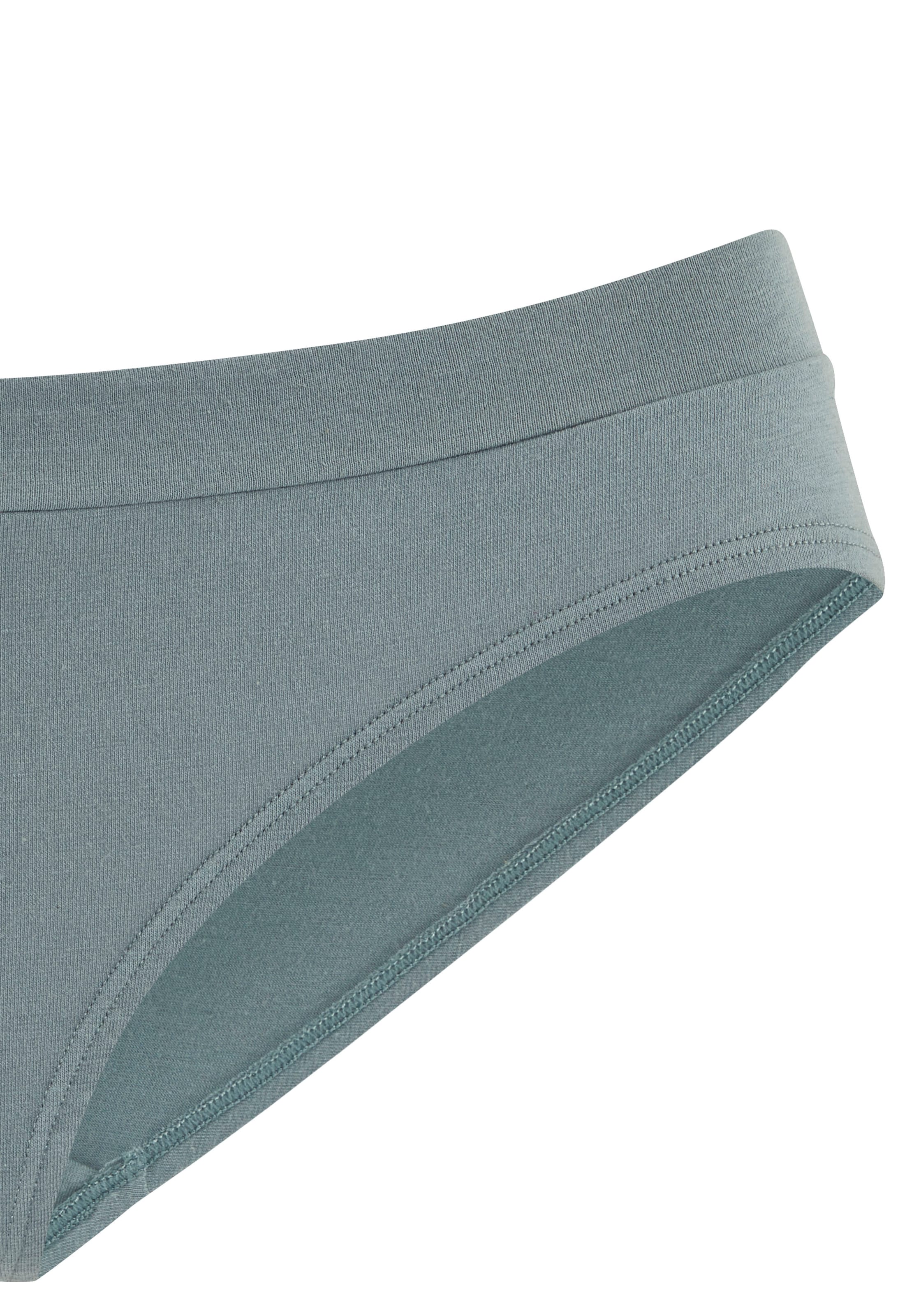 Vivance Jazz-Pants Slips, (5er-Pack), mit breitem Bündchen ohne zusätzliches Gummi