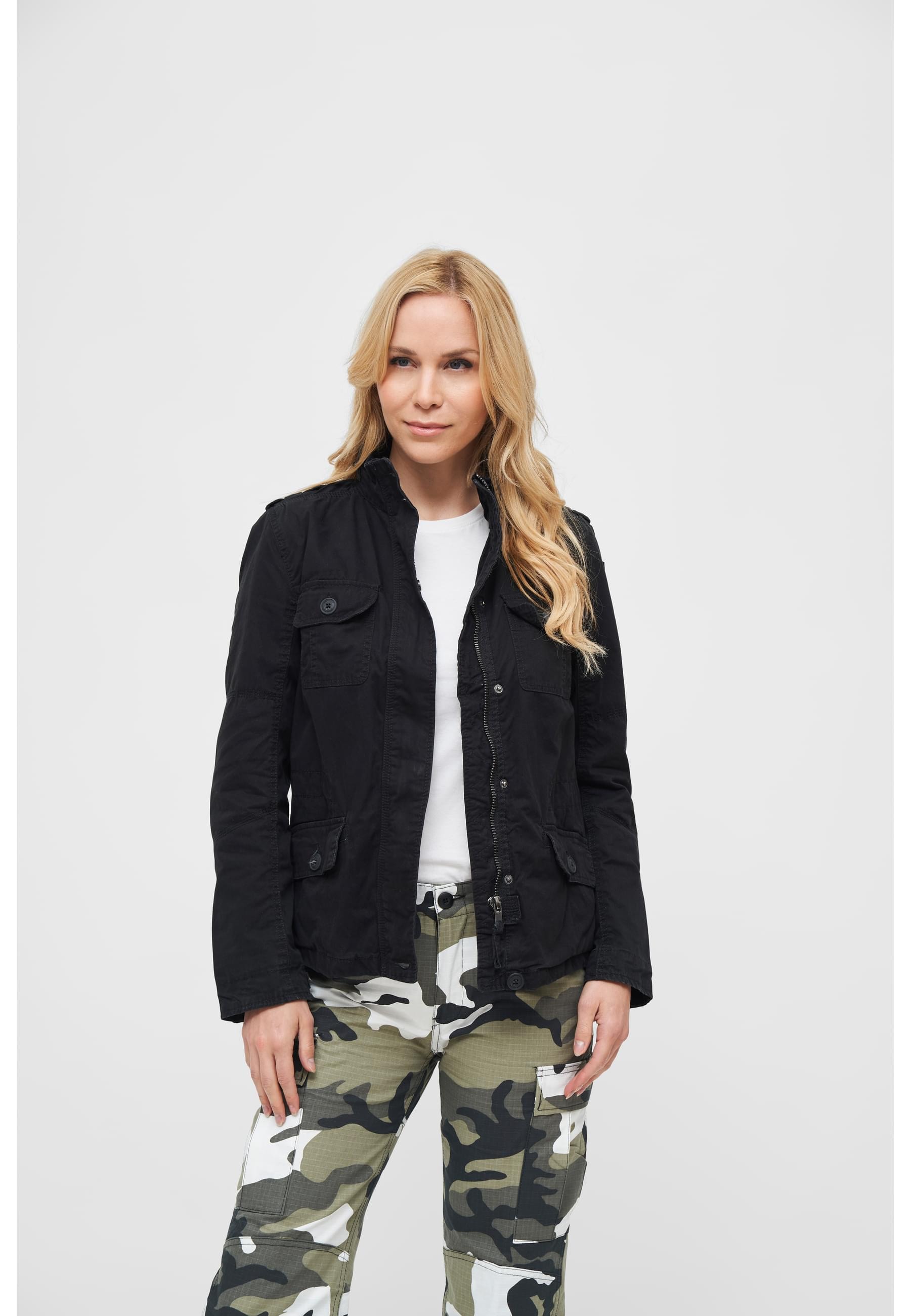 Brandit Allwetterjacke »Brandit Damen Ladies Britannia Jacket«, (1 St.), ohne Kapuze