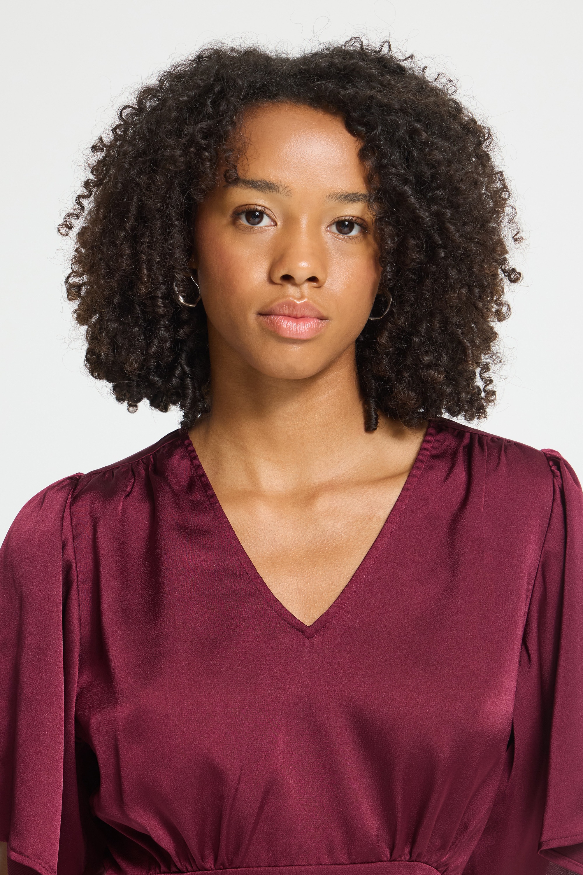 Ichi Kurzarmbluse »Damen Bluse kurzarm IHSTORMY«
