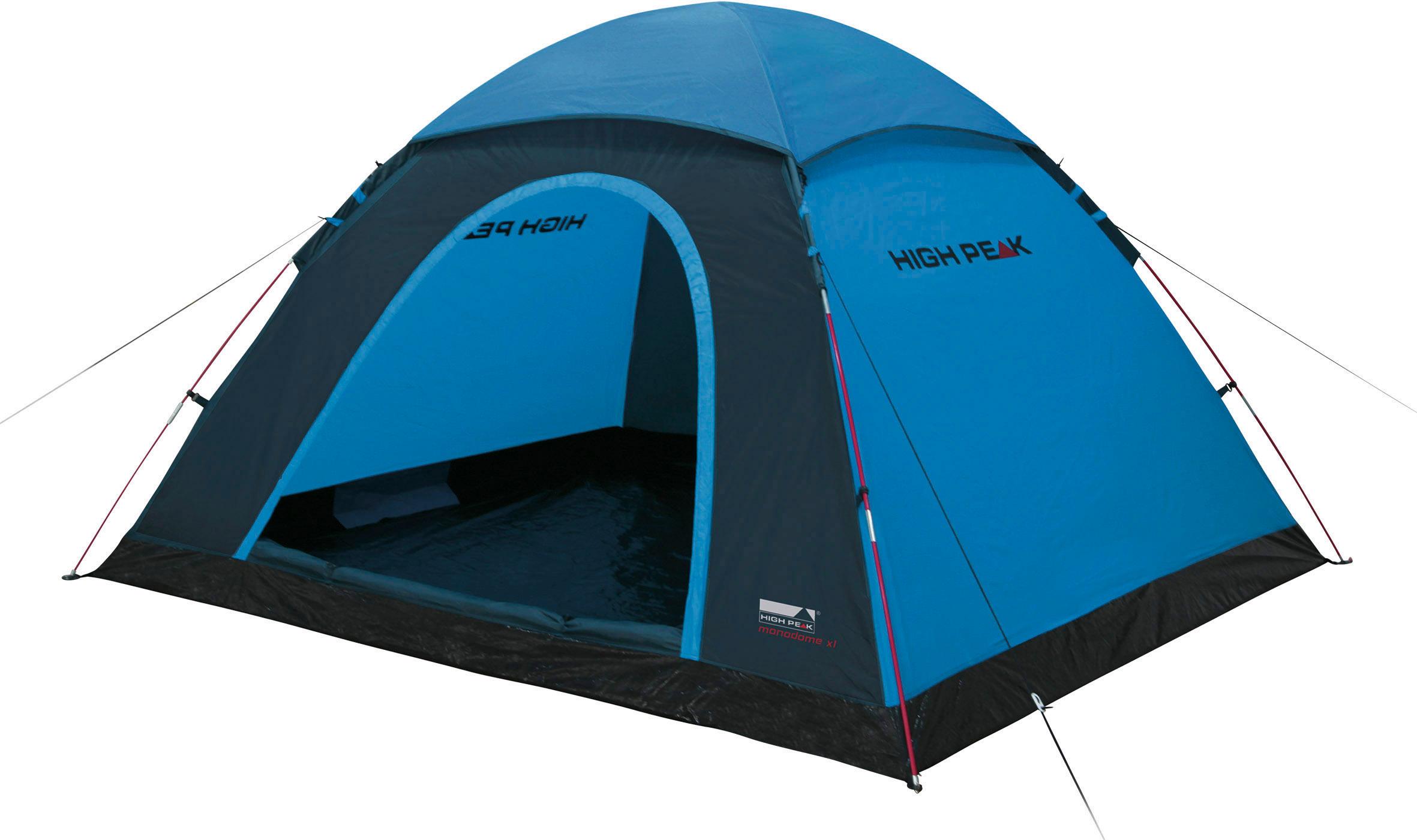 HIGH PEAK Kuppelzelt "Monodome XL", B/H/L: 240cm x 130cm x 210cm, blau, Zelte