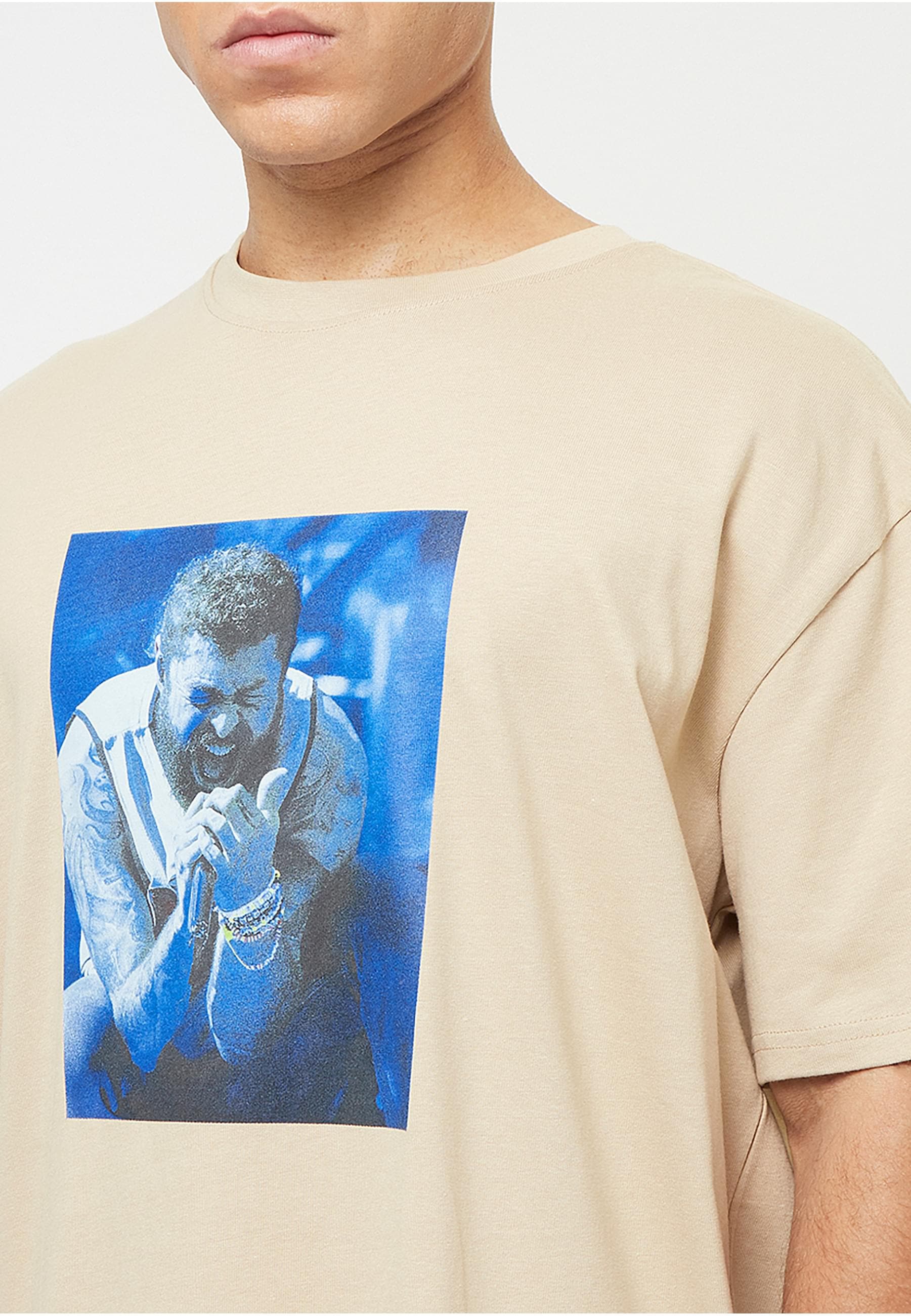 MisterTee T-Shirt »MisterTee Post Malone Tracklist Oversize Tee«, (1 tlg.)