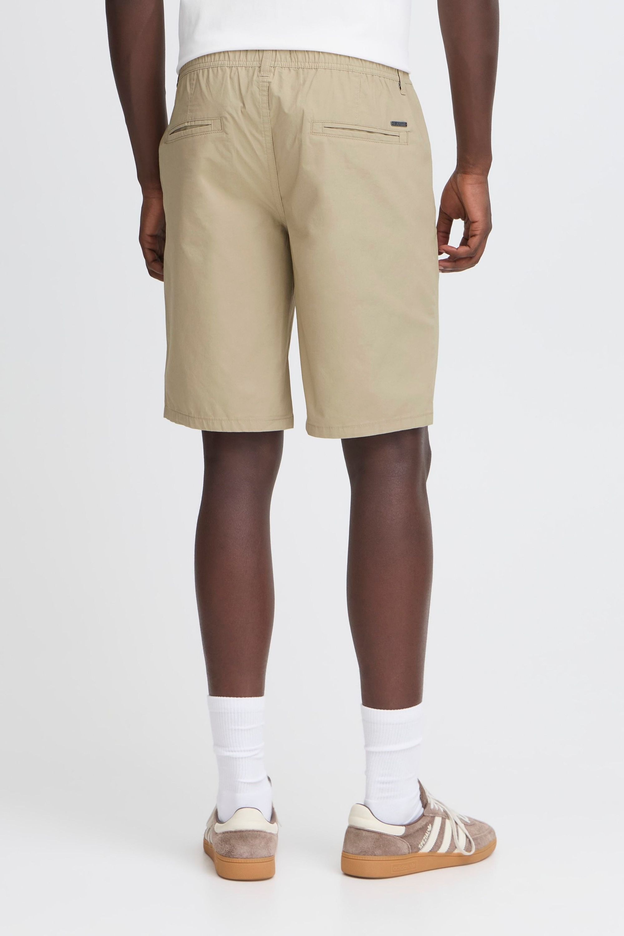 Chinoshorts BLEND "Chinoshorts BHTibo", Herren, Gr. L, N-Gr, beige (dune), Obermaterial: 98% Baumwolle CO. 2% Elasthan EL., Hosen Chinoshorts 6