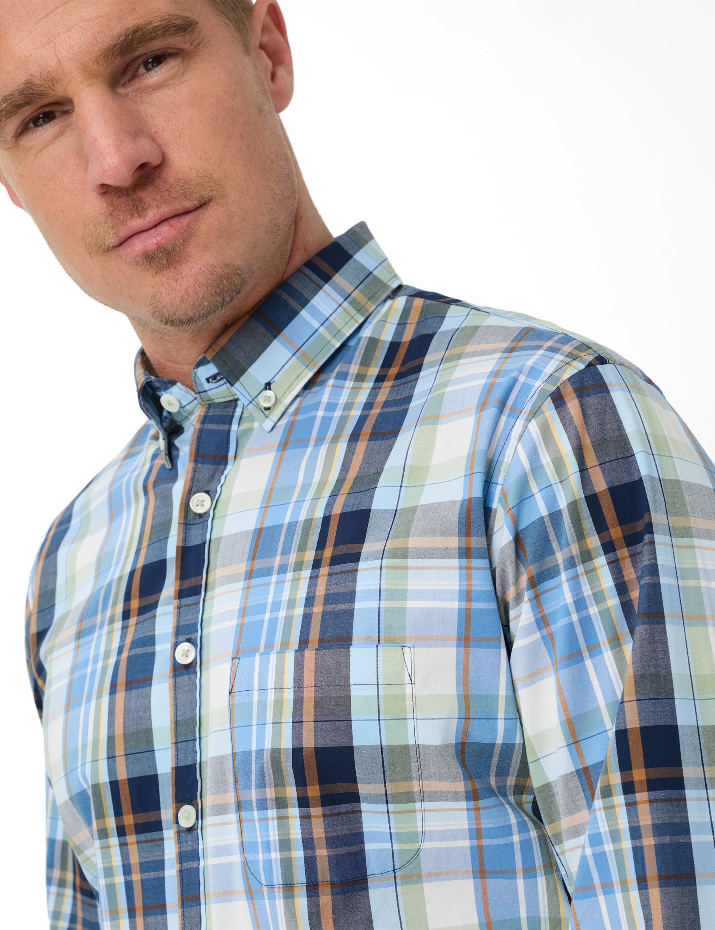 Brax Langarmhemd »Style DANIEL«