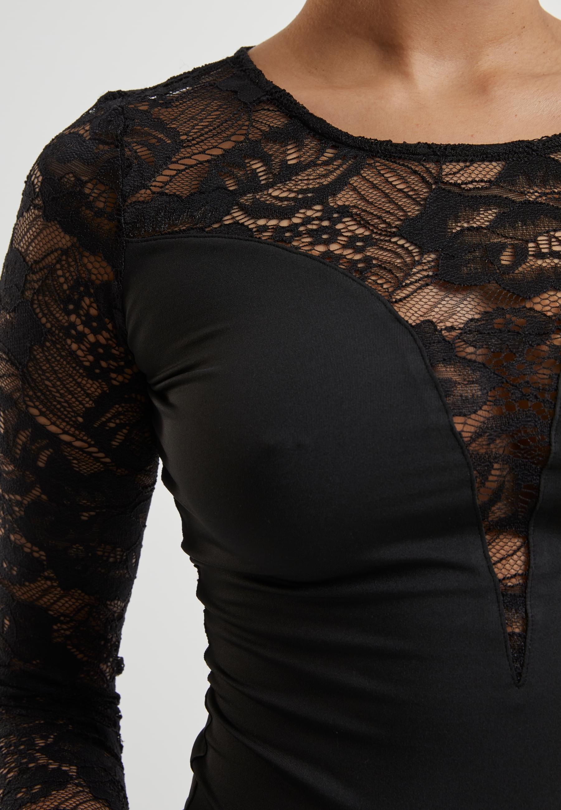 URBAN CLASSICS Body »Urban Classics Ladies Round Neck Lace Body«