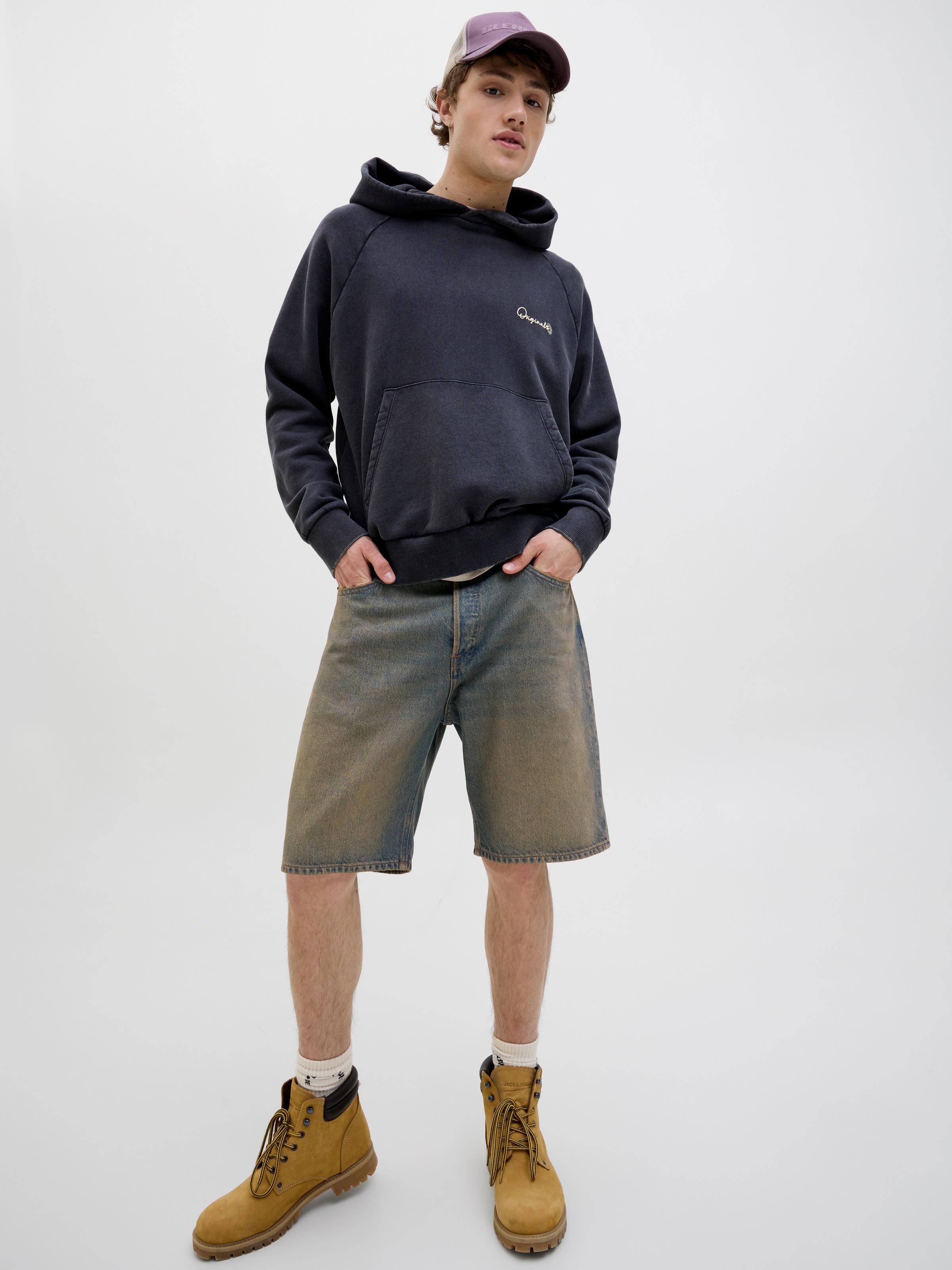 Jack & Jones Relaxshorts »JJIALEX JJORIGINAL SHORTS SBD 300 SN«, im Five-Pocket Style