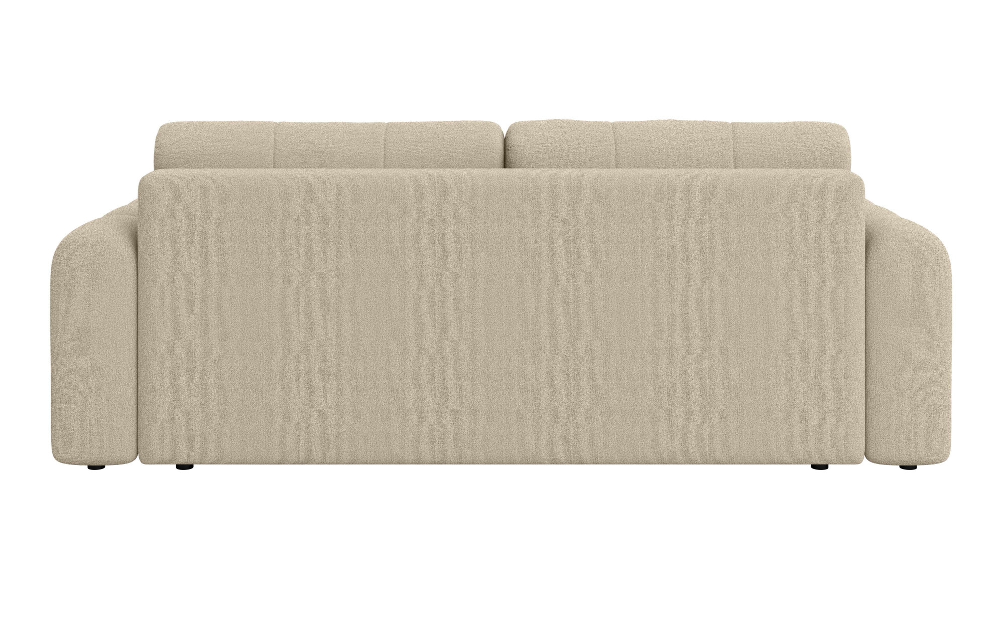 INOSIGN 3-Sitzer »Manilla, wahlweise mit Bettfunktion, B/T/H 265/117/91 cm«, mit Wellenunterfederung, in verschiedenen Materialien und Farben