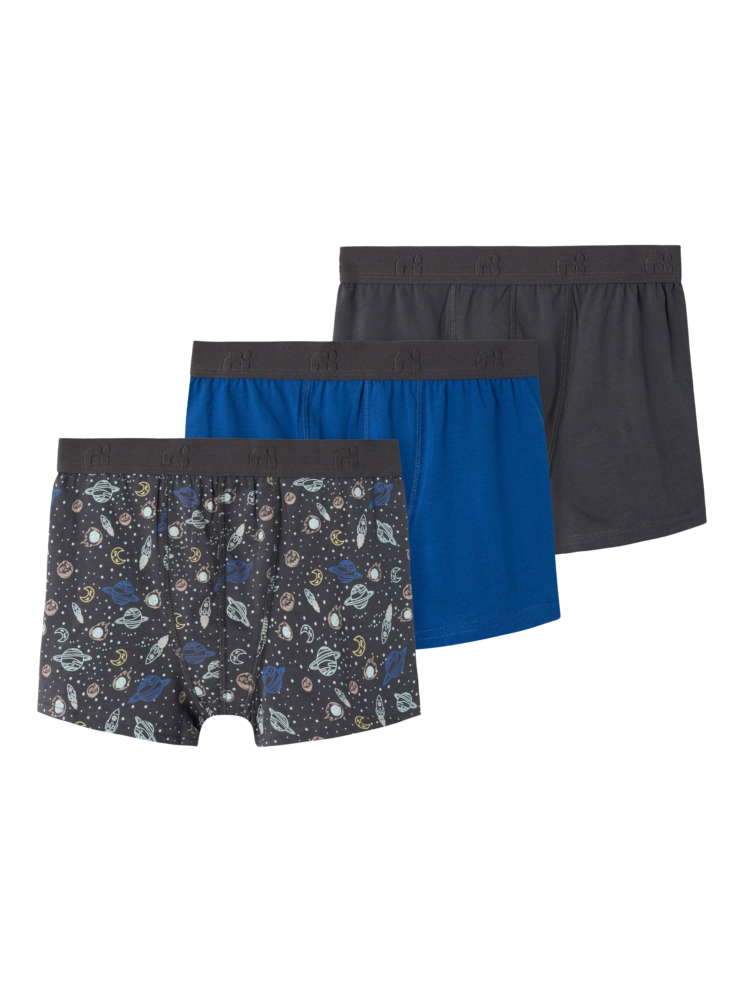 Name It Trunk "NKMBOXER 3P IRON SPACE NOOS" Packung, 3 Stk.