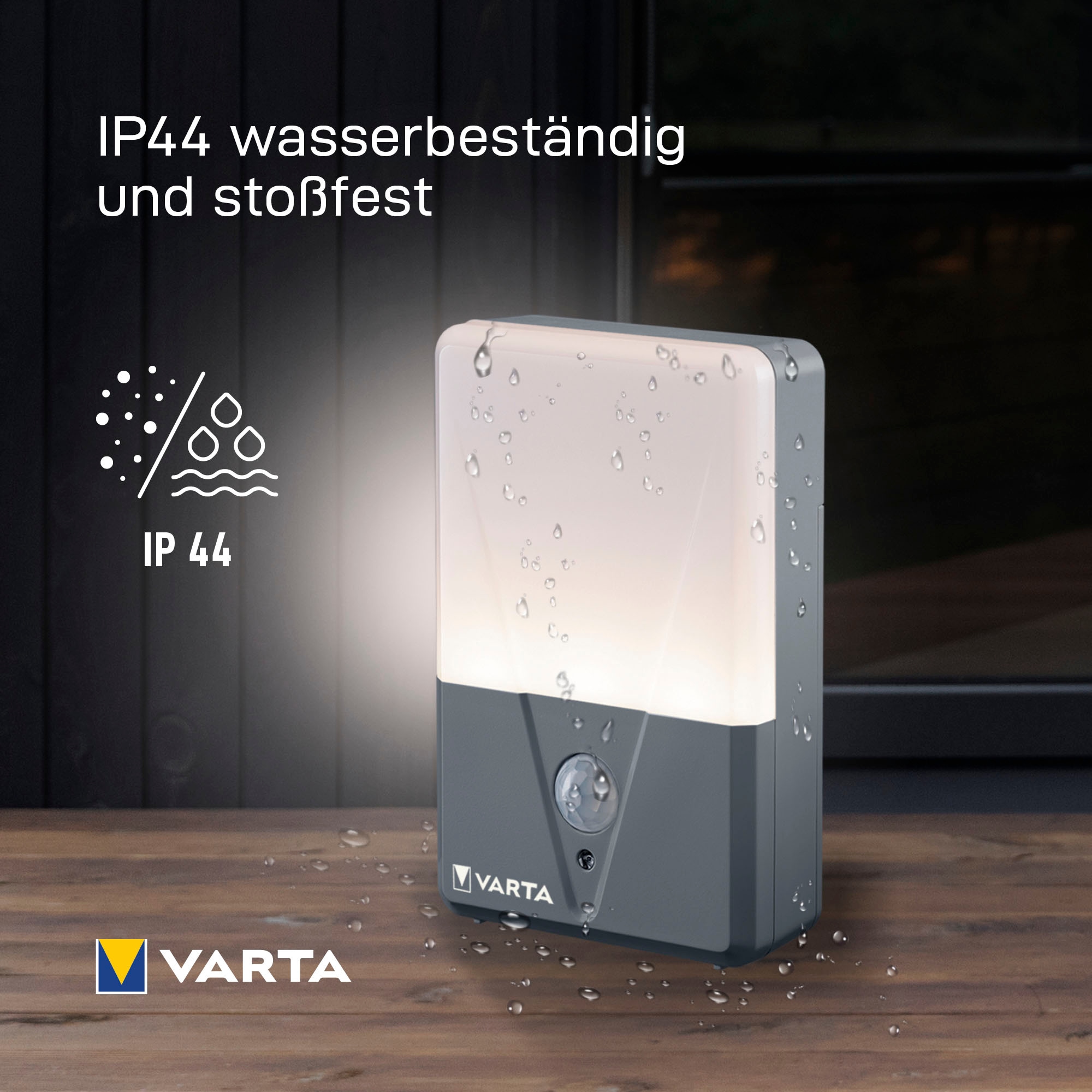 VARTA Taschenlampe »Motion Sensor Outdoor Night Light«