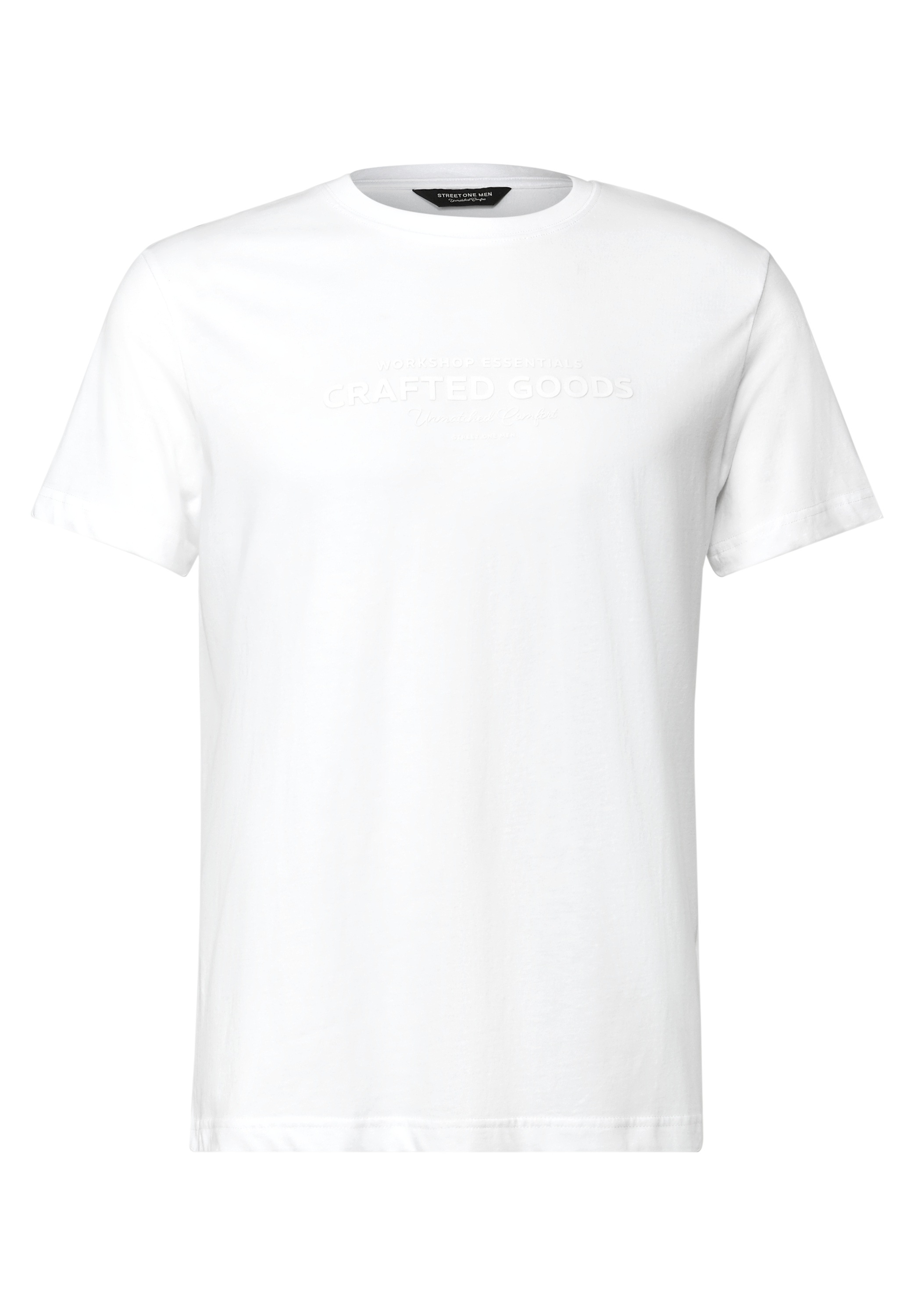 STREET ONE MEN T-Shirt aus reiner Baumwolle