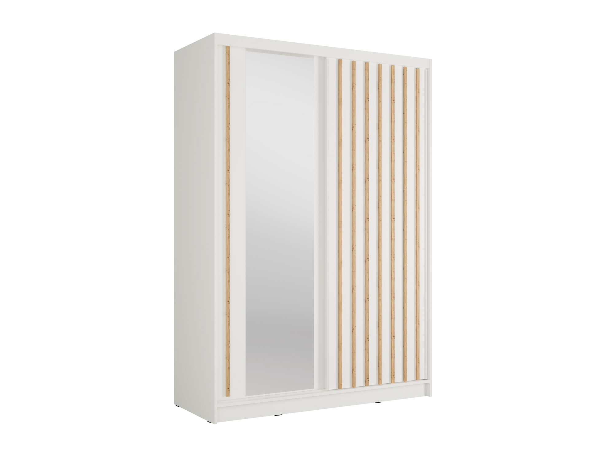 Home affaire Kleiderschrank »VILLEFRANCHE modern mit viel Stauraum, Fächer & Kleiderstange, Spiegel« Garderobe in 3 Breiten (155, 205, 248 cm), erhältlich in 3 Farben