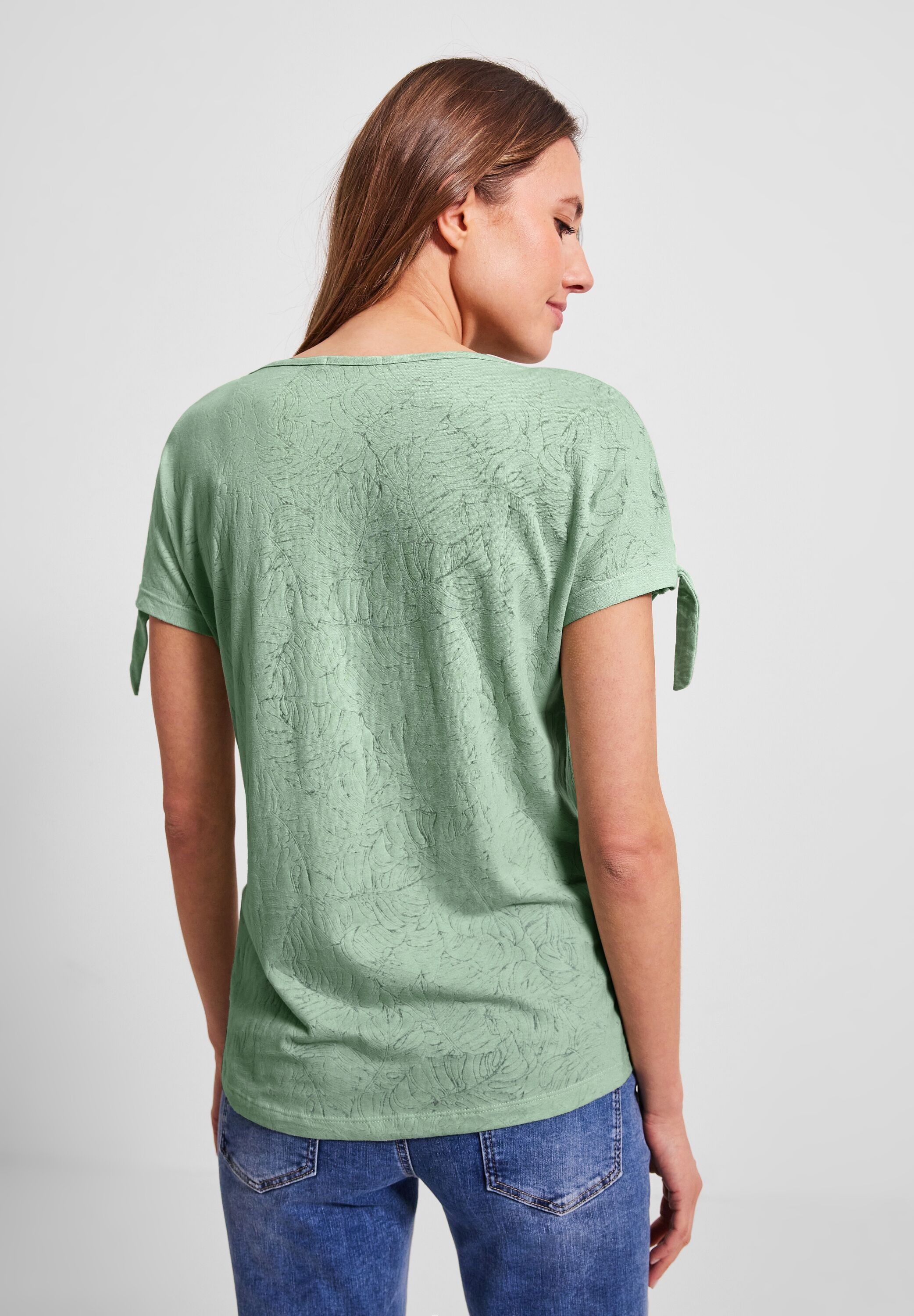 Cecil softem | BAUR T-Shirt, bestellen aus Materialmix