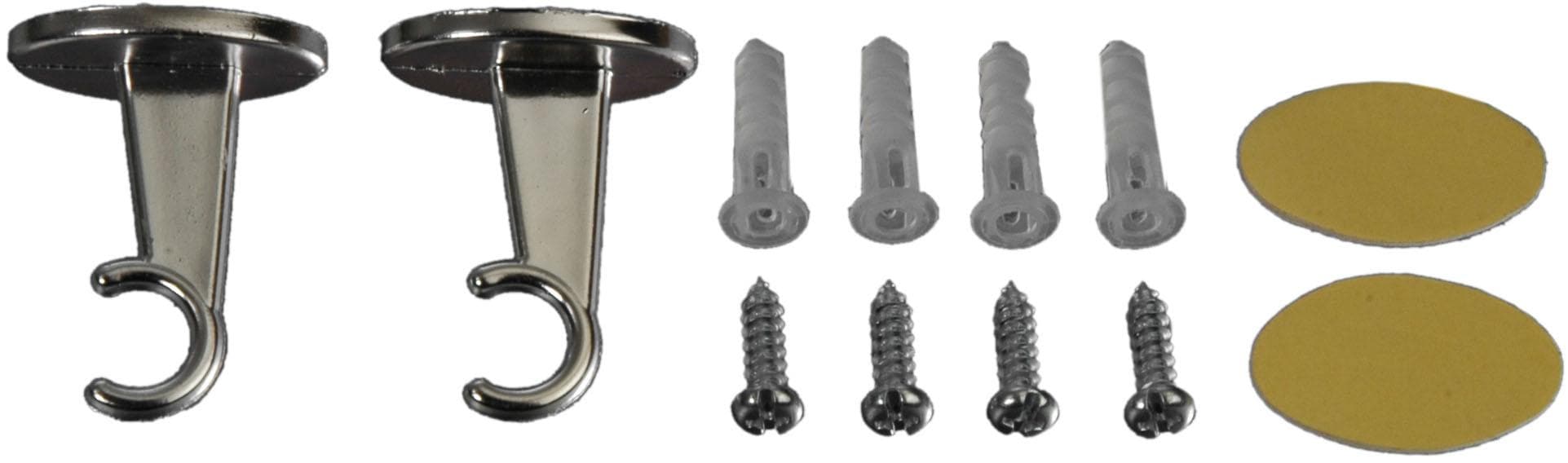 Liedeco Klebeträger Schraubträger für Cafehausstangen Ø 8 mm günstig online kaufen