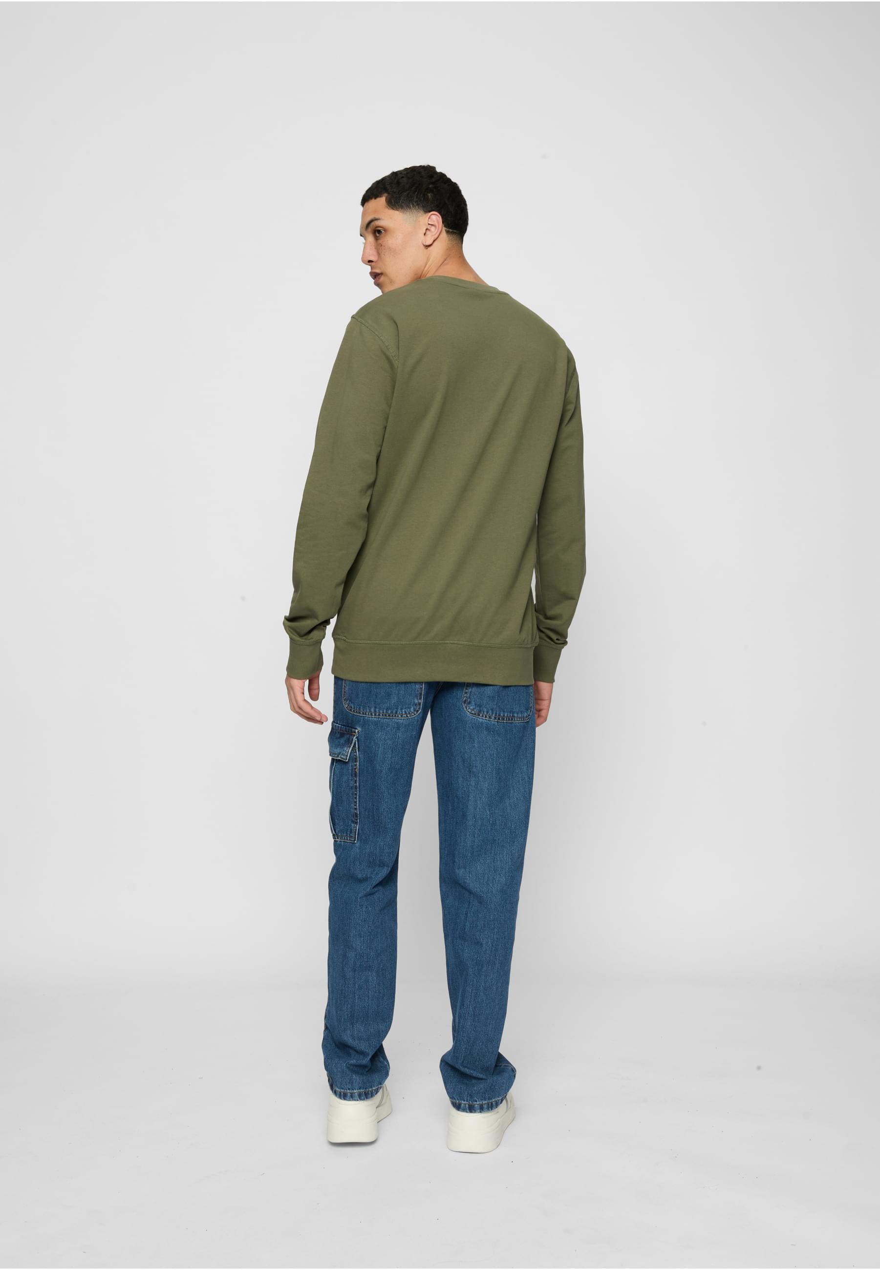 MisterTee Rundhalspullover »MisterTee Herren Pray Crewneck«, (1 tlg.)