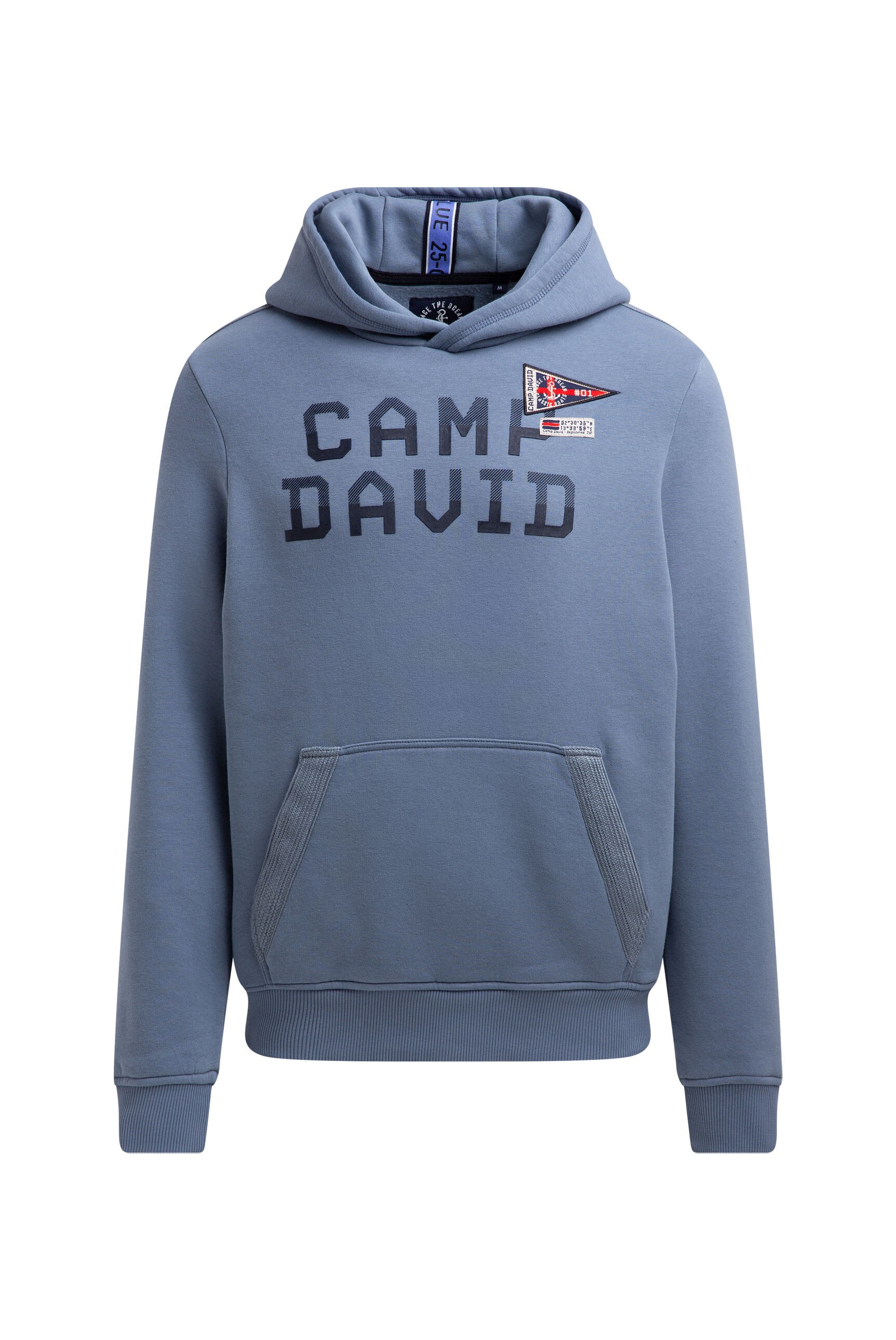 CAMP DAVID Kapuzensweatshirt , mit Rippbündchen
