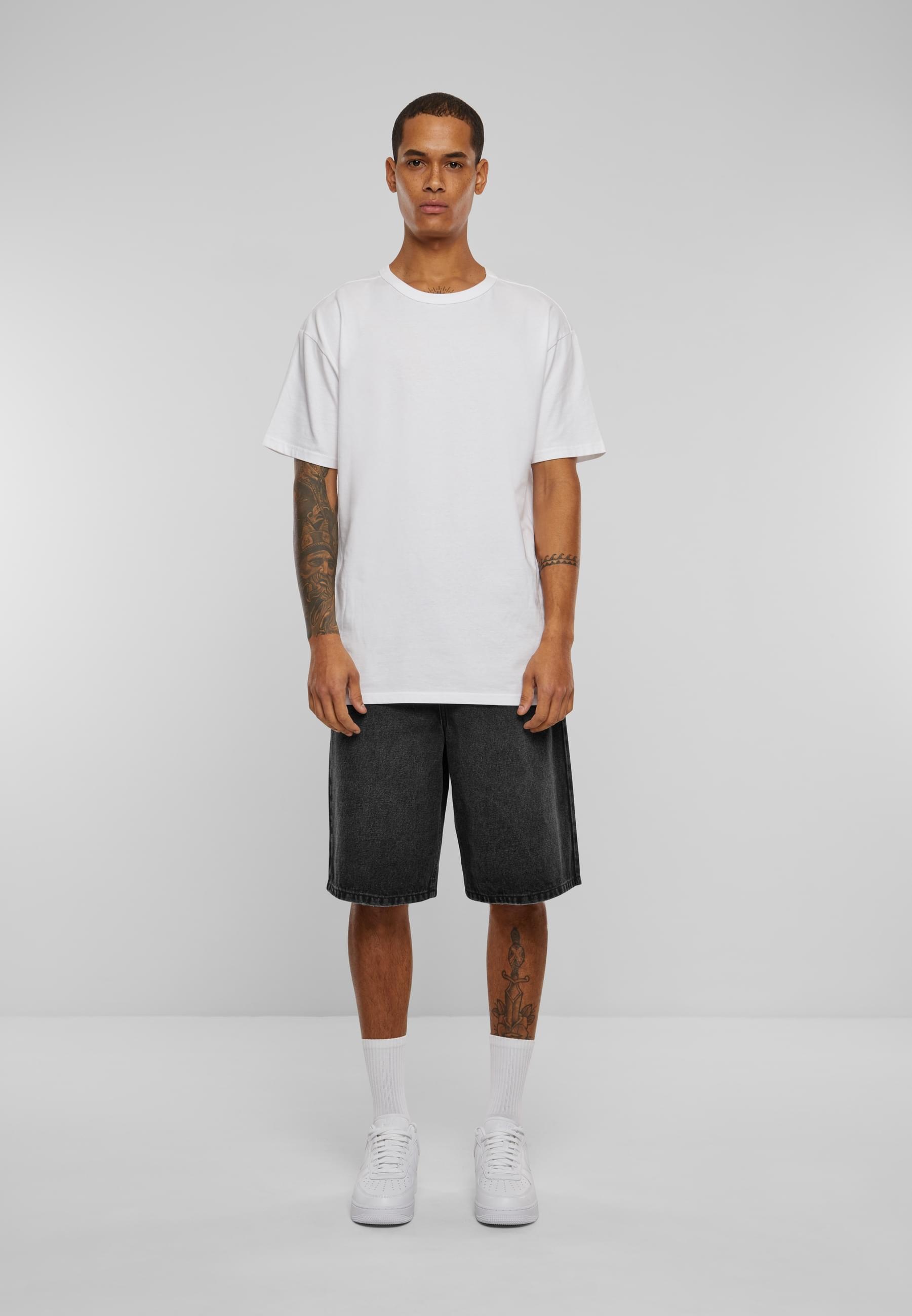 URBAN CLASSICS Shorts »Urban Classics Herren 90's Heavy Denim Shorts«, (1 tlg.)