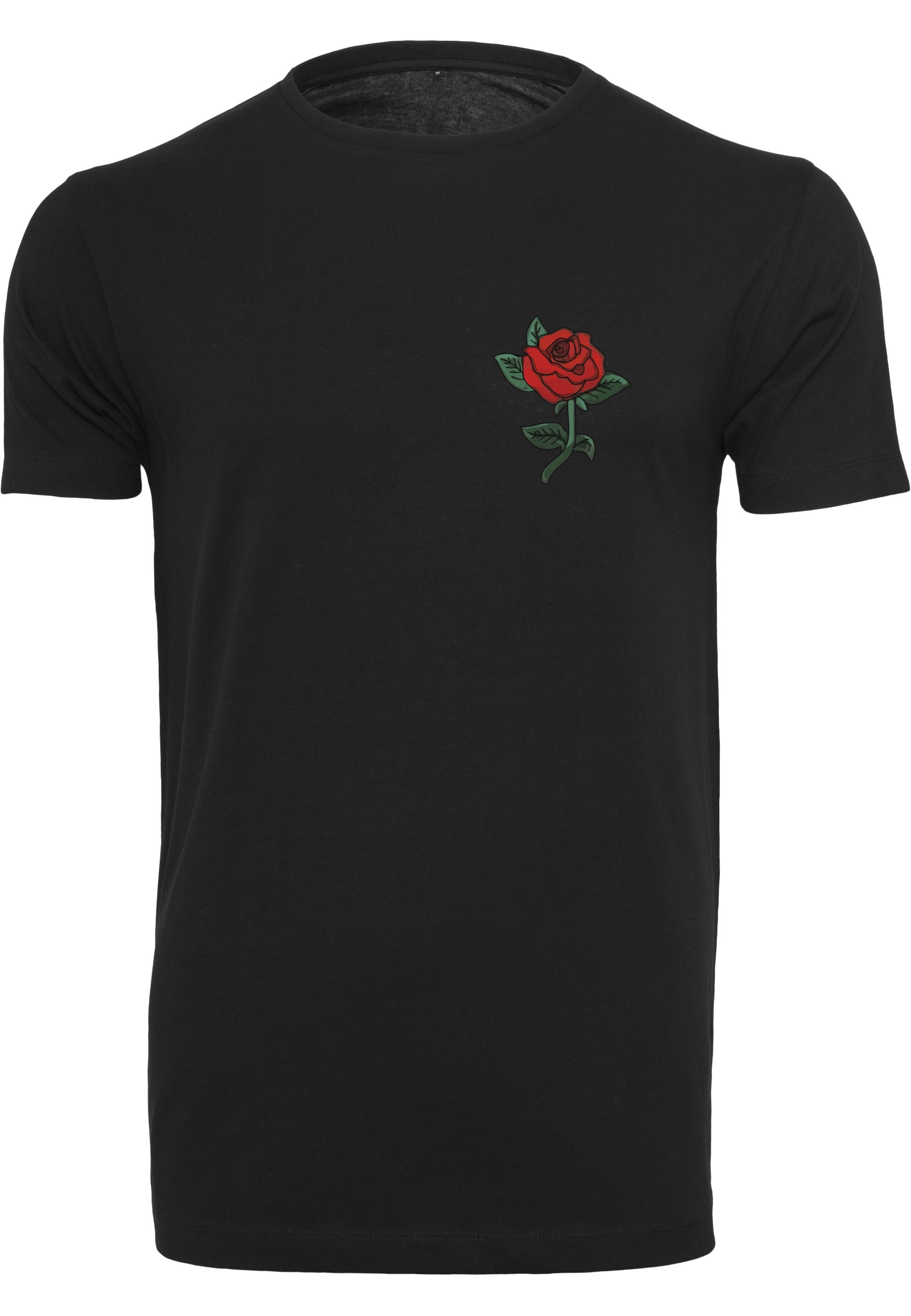 MisterTee T-Shirt "MisterTee Herren Rose Tee" 1 Stk.
