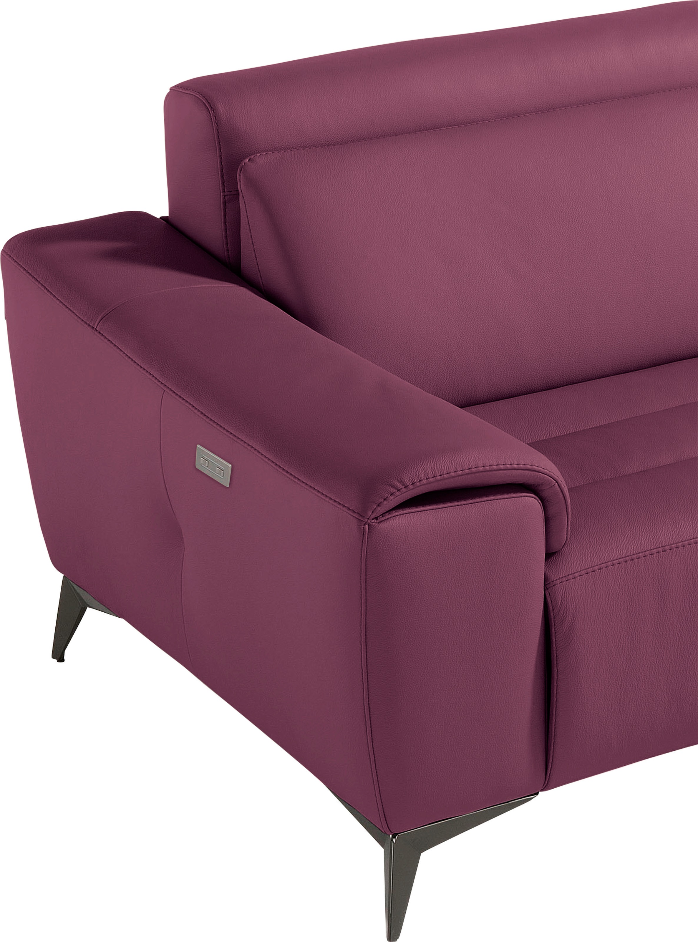 2,5-Sitzer »Suzette«, inkl. 2 elektronischer Relaxfunktionen, Rücken- und Fußteilfunktion