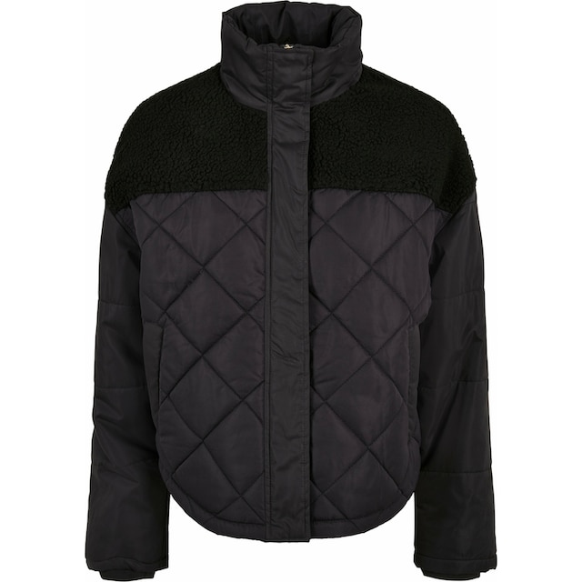 URBAN CLASSICS Winterjacke »Damen Ladies Oversized Diamond Quilt Puffer  Jacket«, (1 St.), ohne Kapuze für kaufen | BAUR