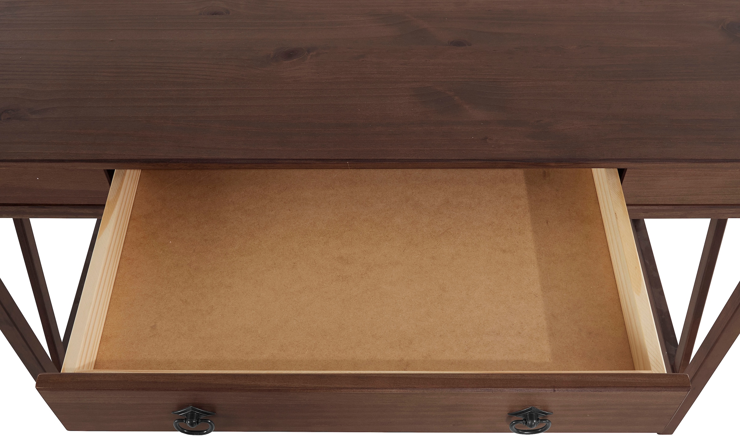 Timbers Schreibtisch »Fonville«, aus Kiefernholz, Breite 116,5 cm, Home Office, Konsolentisch