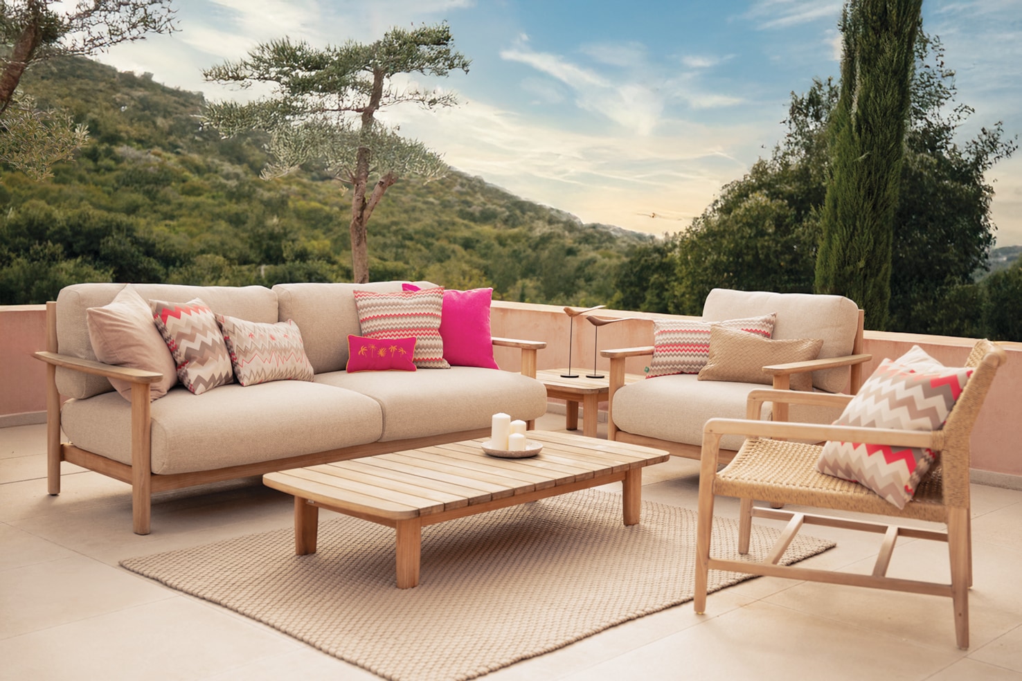 PAD Dekokissen »ZICZAC« made in europe