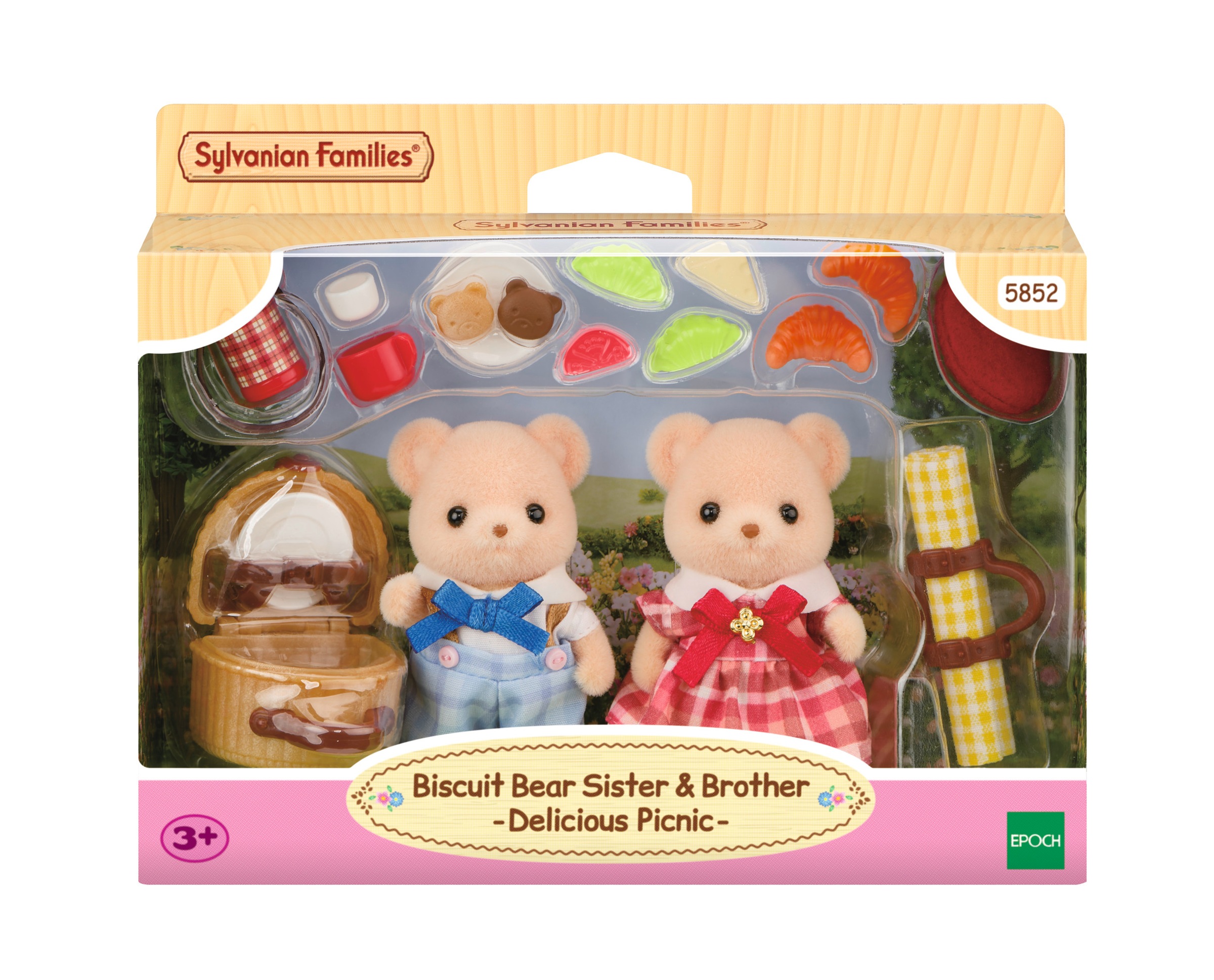 Sylvanian Families Spielwelt »Biscuit Bären Picknickspaß (5852)«