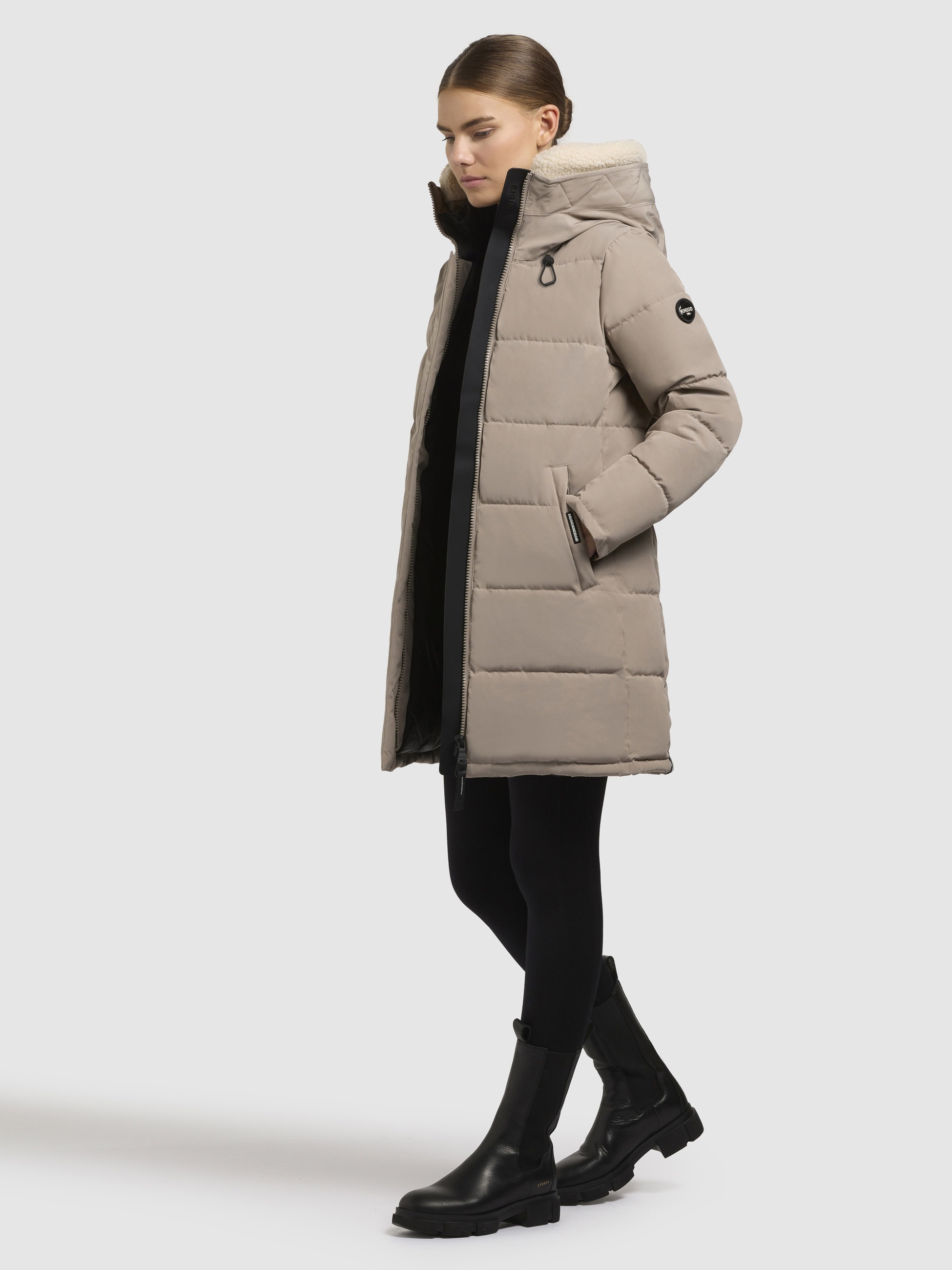 khujo Steppmantel »FALTD TEDDY«