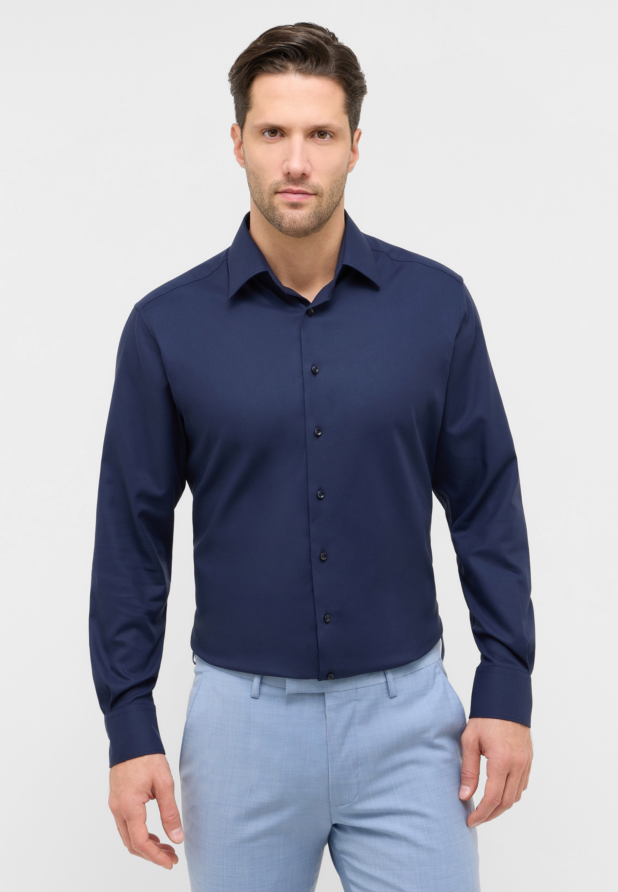 Eterna Langarmhemd "MODERN FIT" NON IRON (bügelfrei) günstig online kaufen