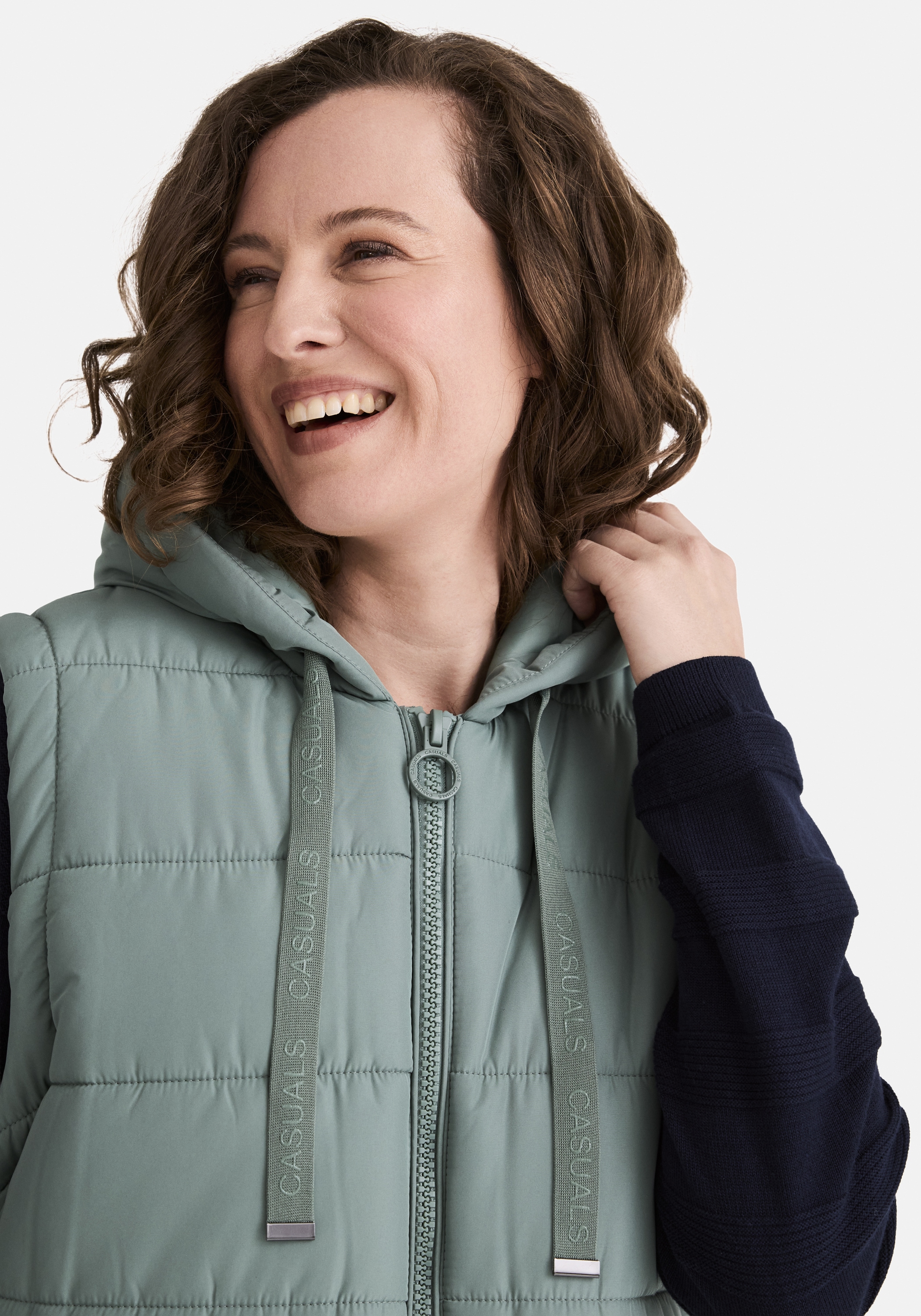 Thumbnail - STOOKER WOMEN Steppweste "WANDA mit Kapuze Steppweste" Steppweste figurumspielend für Damen