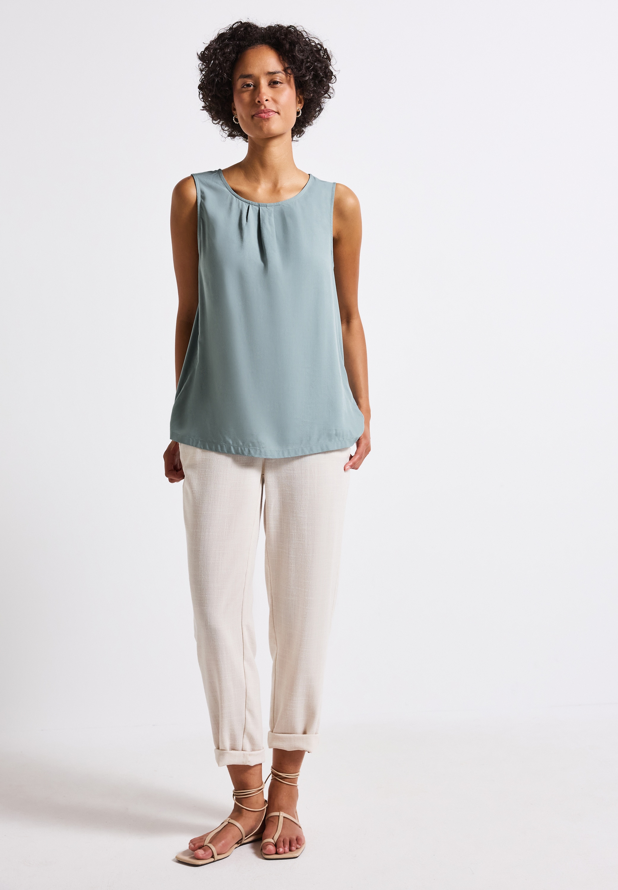 STREET ONE Blusentop, aus softer Viskose