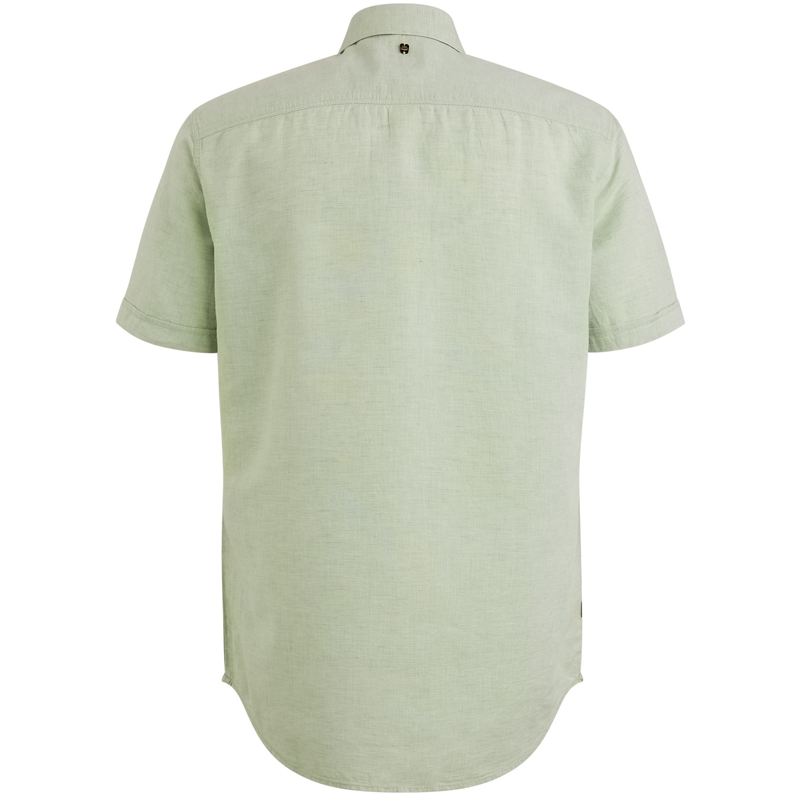 PME LEGEND Kurzarmhemd »Short Sleeve Shirt Ctn Linen 2 tone«, in melierter Optik