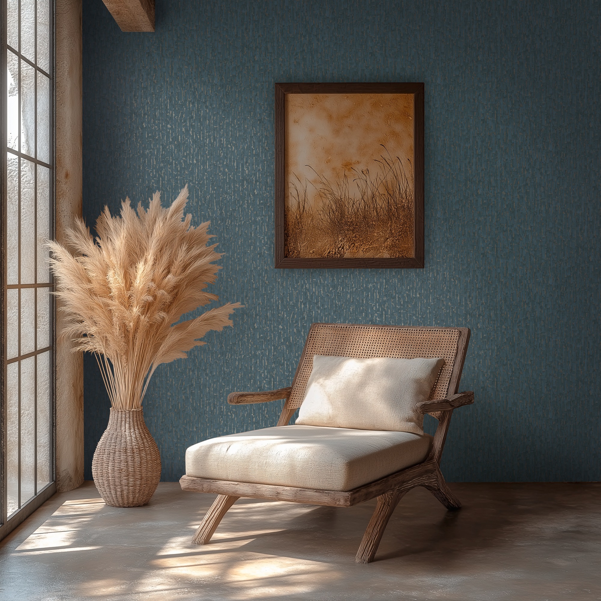 living walls Vliestapete »Strukturtapete 3D-Effekt Farbvarianten modern« glänzend strukturiert