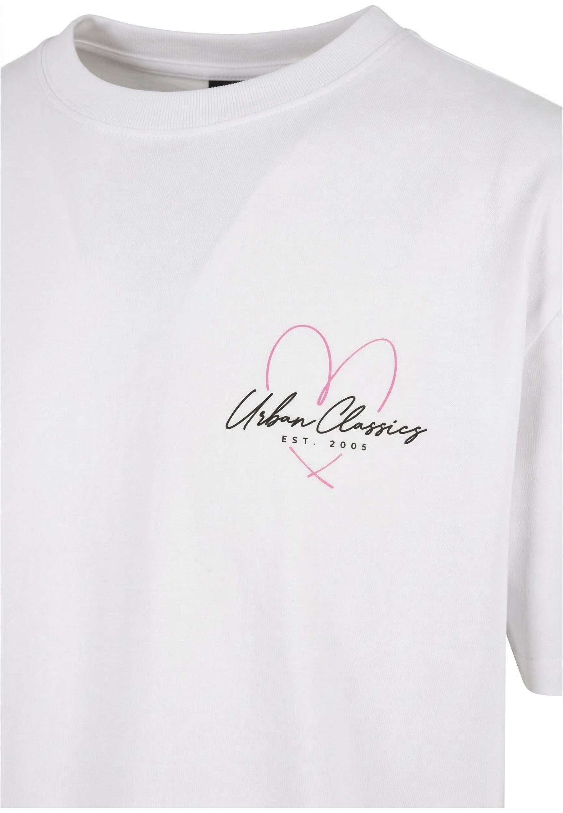 URBAN CLASSICS T-Shirt »Urban Classics Ladies Urban Classic Heart Logo Loose Tee« 1