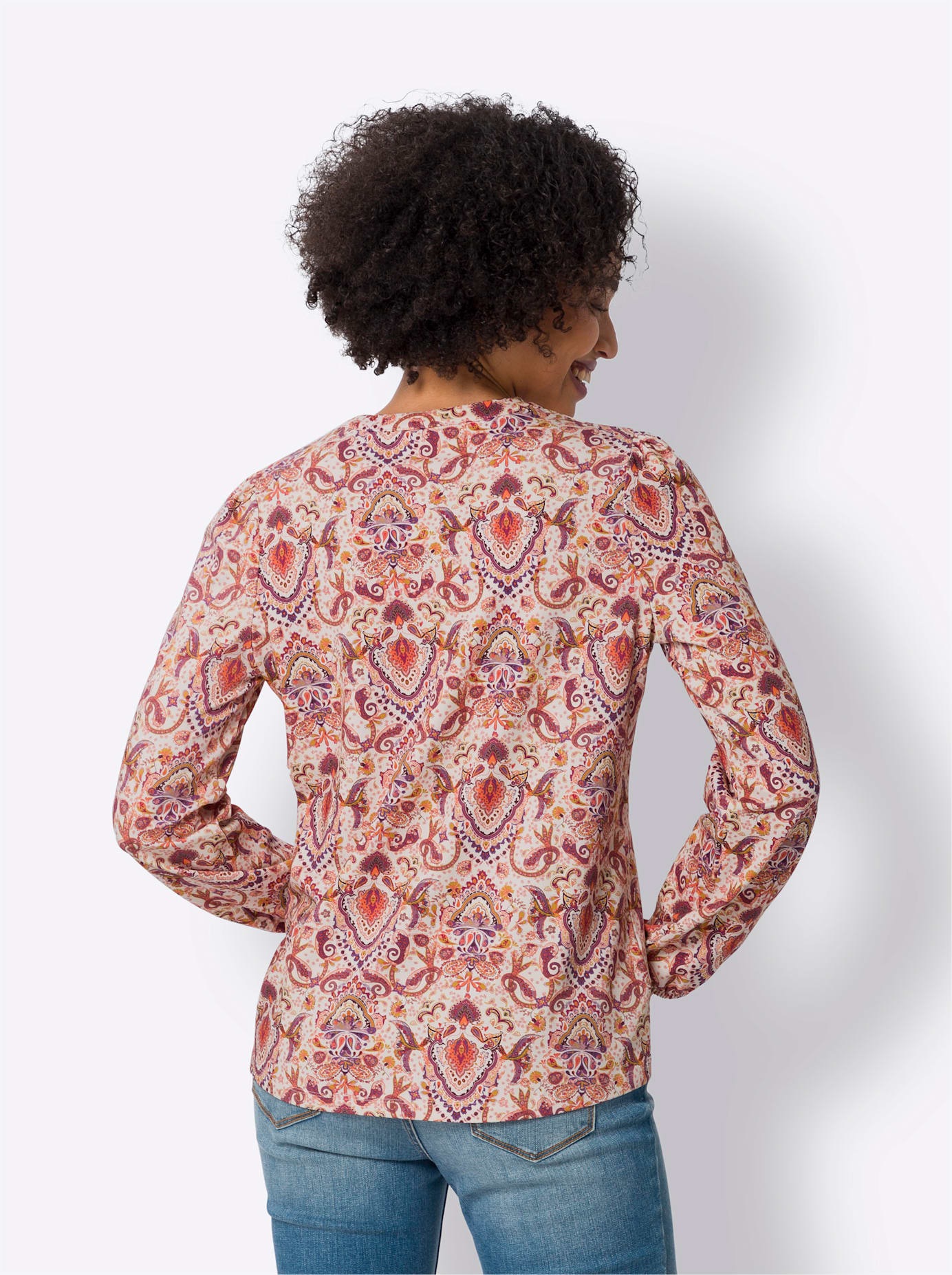 Thumbnail - heine Langarmshirt "Druck-Shirt" 1 Stk.