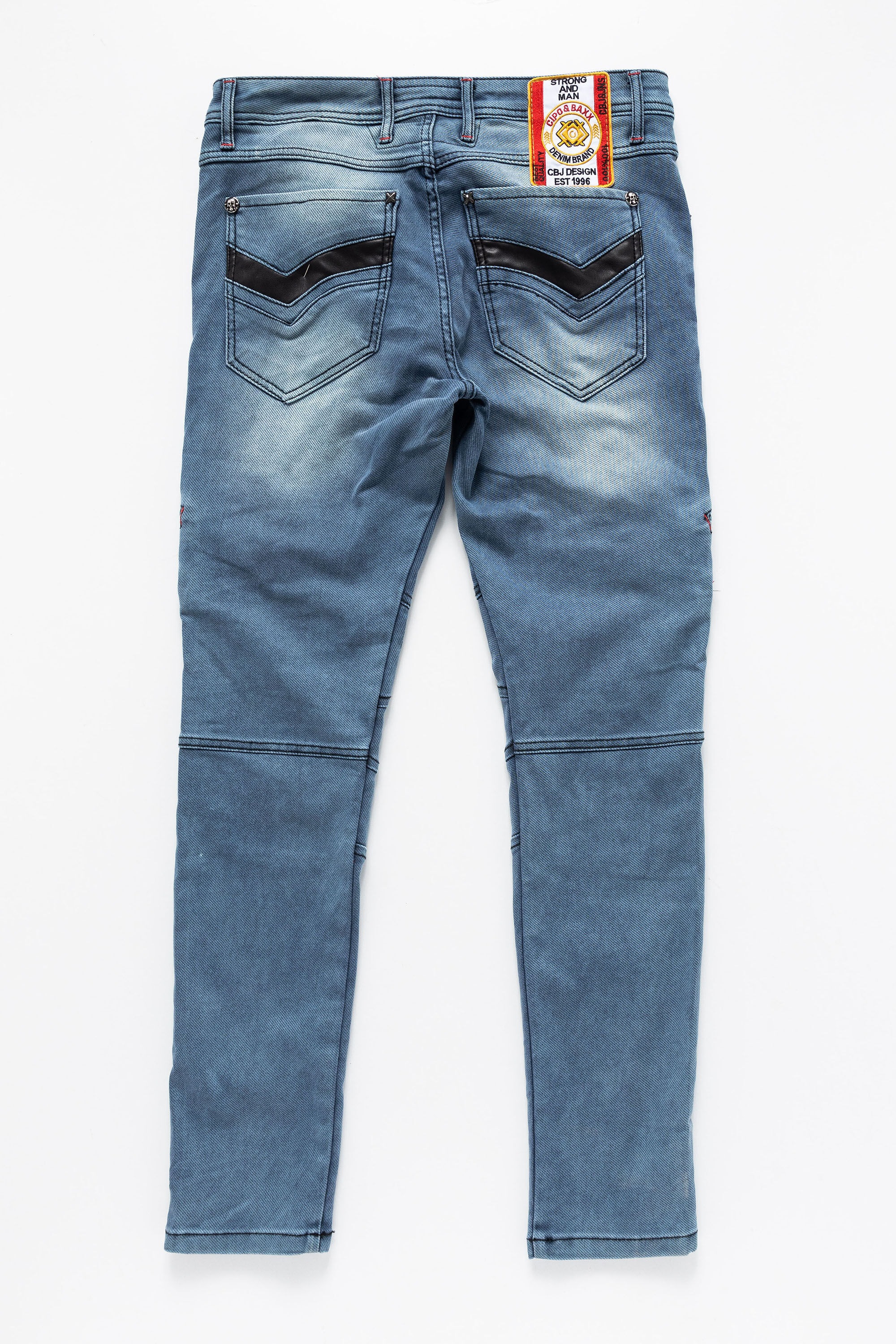 Cipo & Baxx Cargo Jeans Blue 40 3