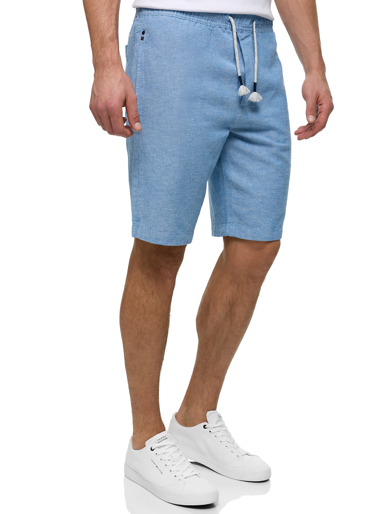 Indicode Leinenhose »INLeoni Shorts«