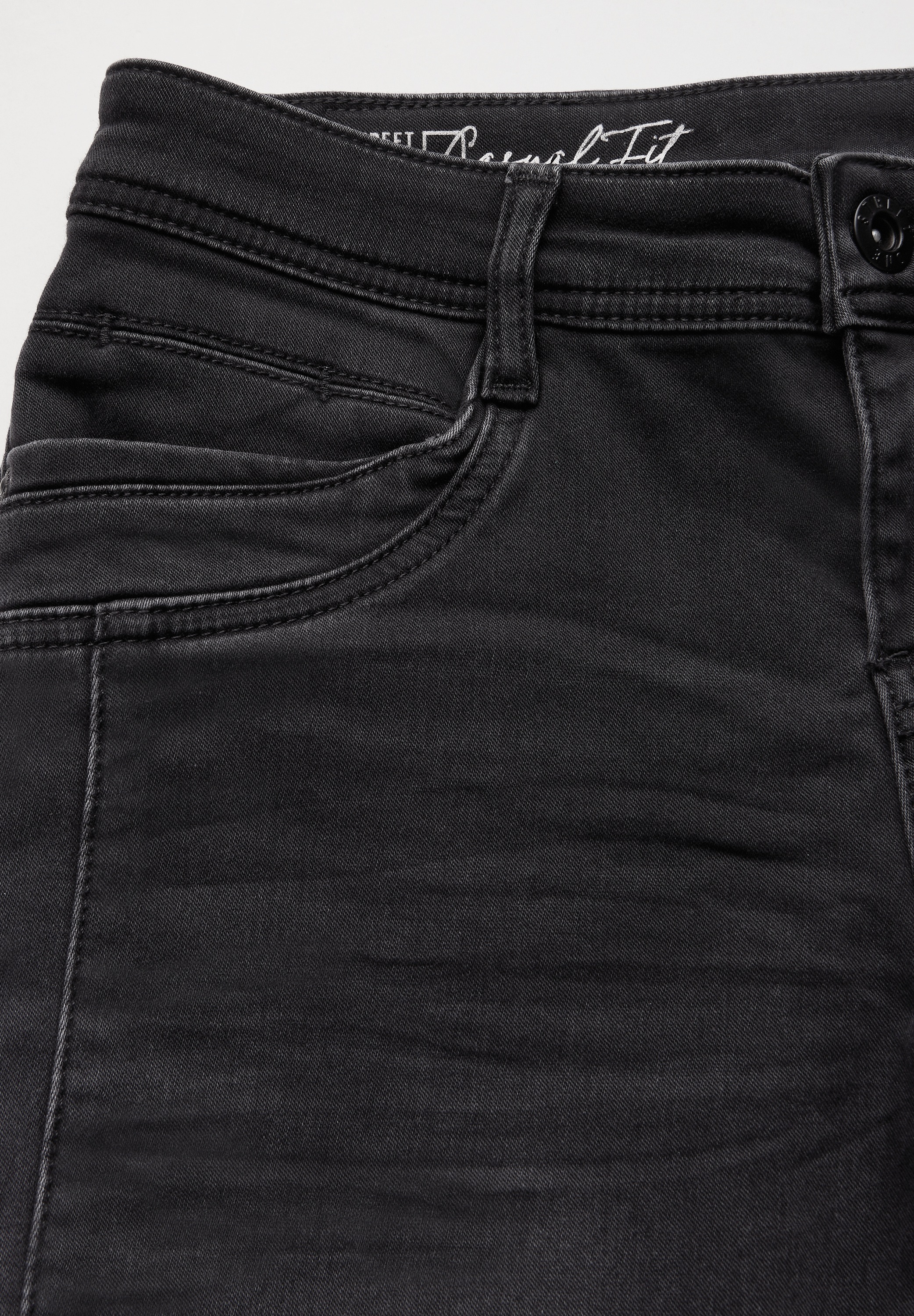 STREET ONE Slim-fit-Jeans, aus Baumwolle mit Stretchanteil