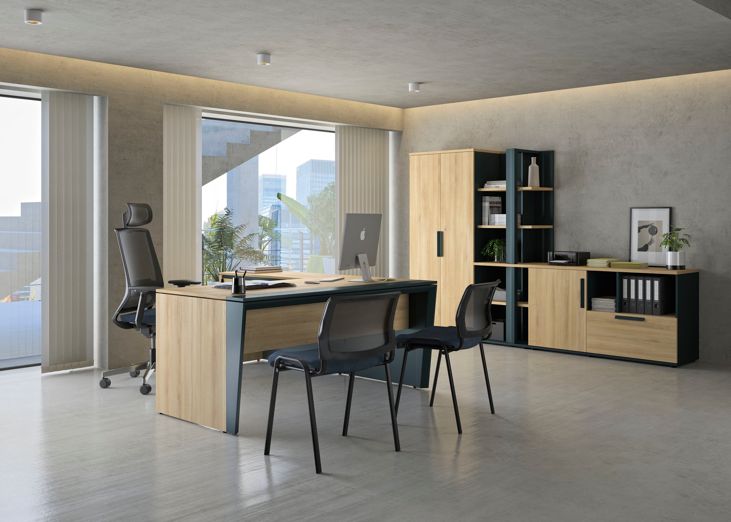 Thumbnail - Gami Kommode "ARCADE" 1 Schublade für Hängeregister, Aktenschrank