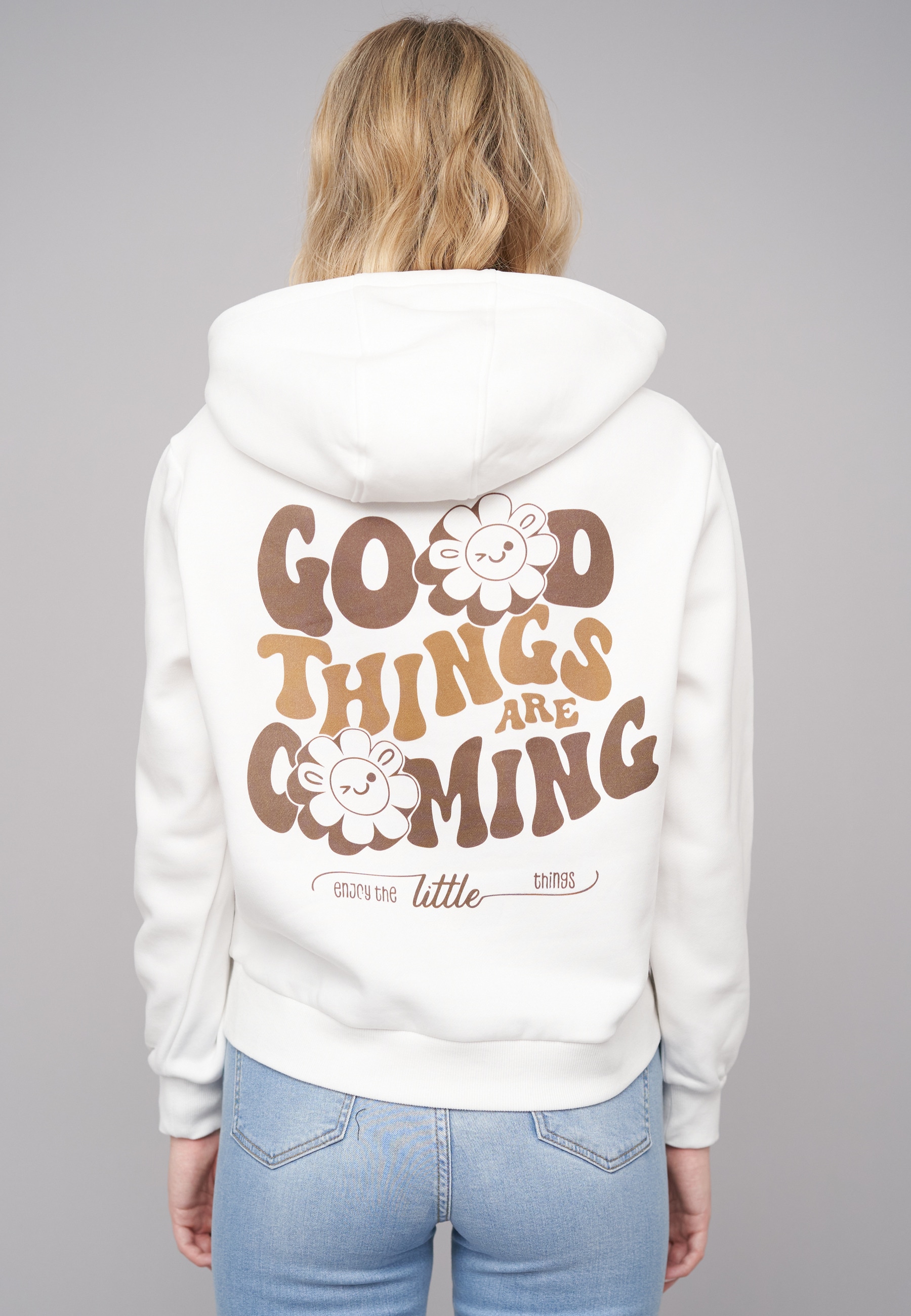 CLOUD 5IVE Kapuzensweatshirt »CLOUD 5IVE Ladies 77 Good Things Everyday Hoodie«
