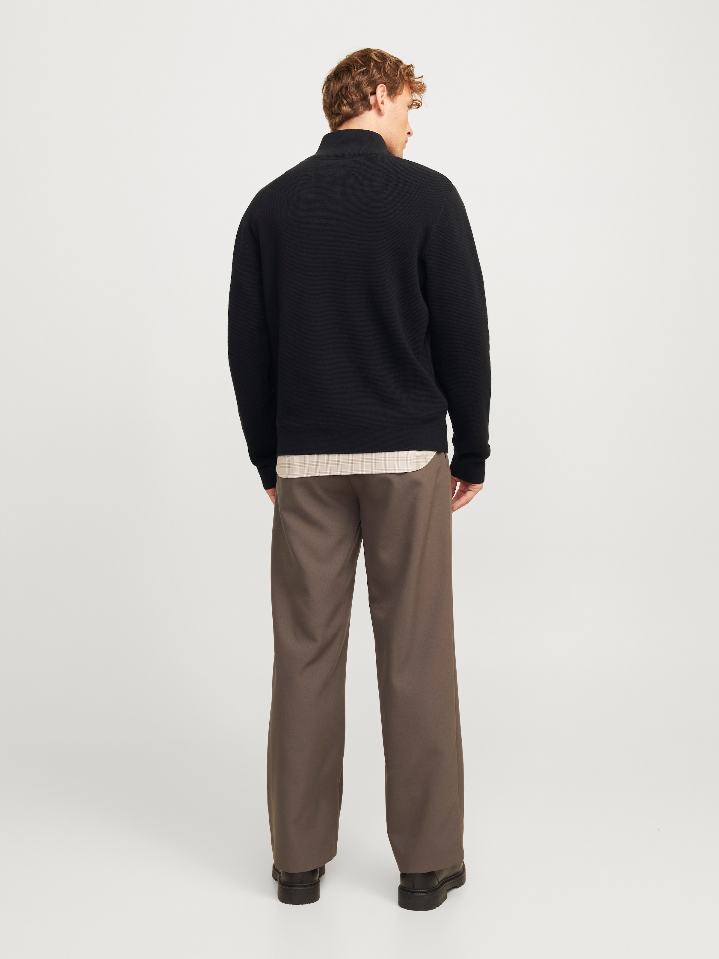 Jack & Jones Troyer »JPRBLAMILANO STITCH KNIT HALF ZIP SN«