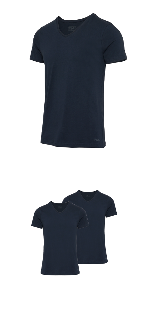 Fila Kurzarmshirt, (2er Pack)