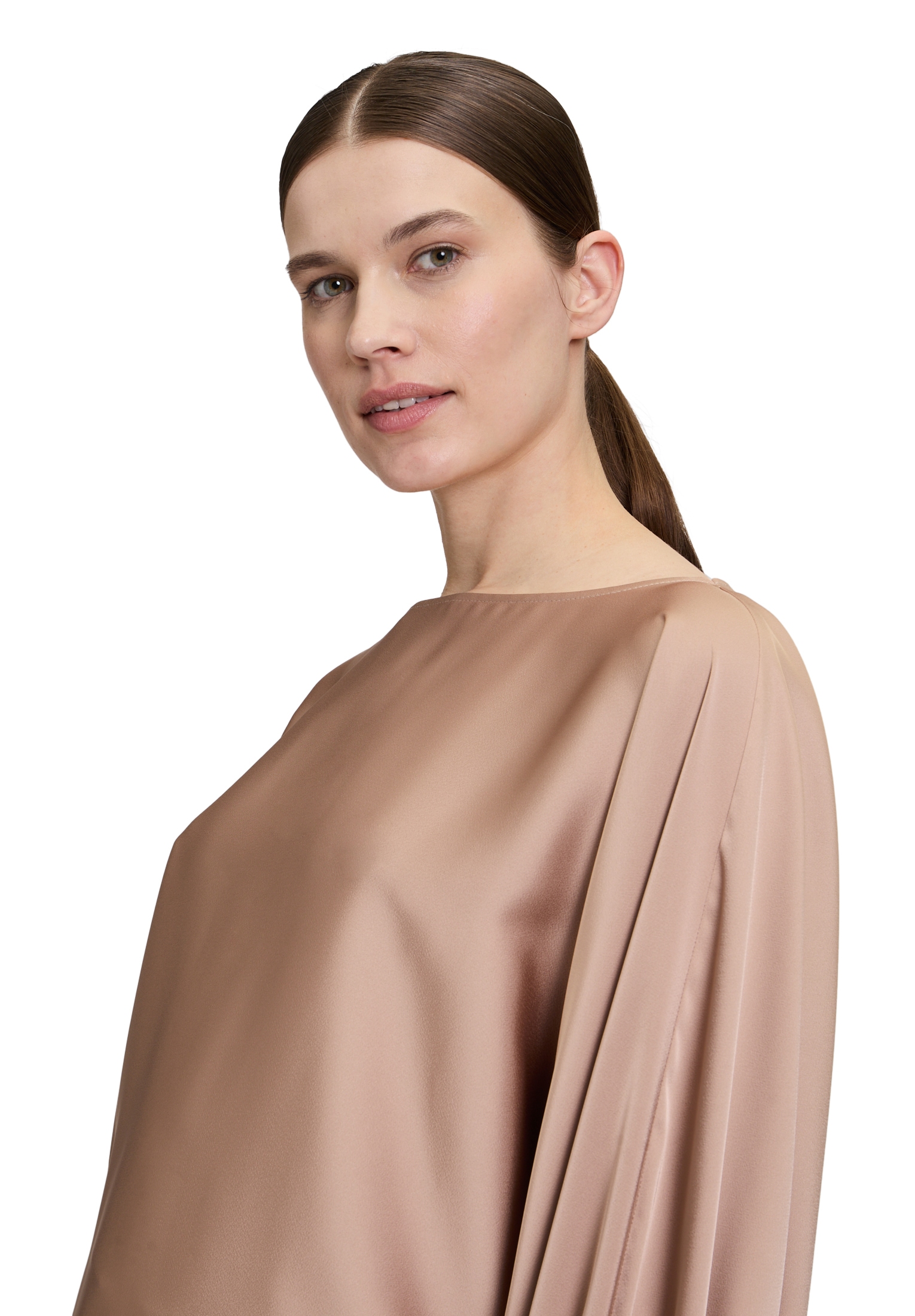 Vera Mont Satinbluse »Vera Mont Satin-Bluse mit Fledermausärmeln«