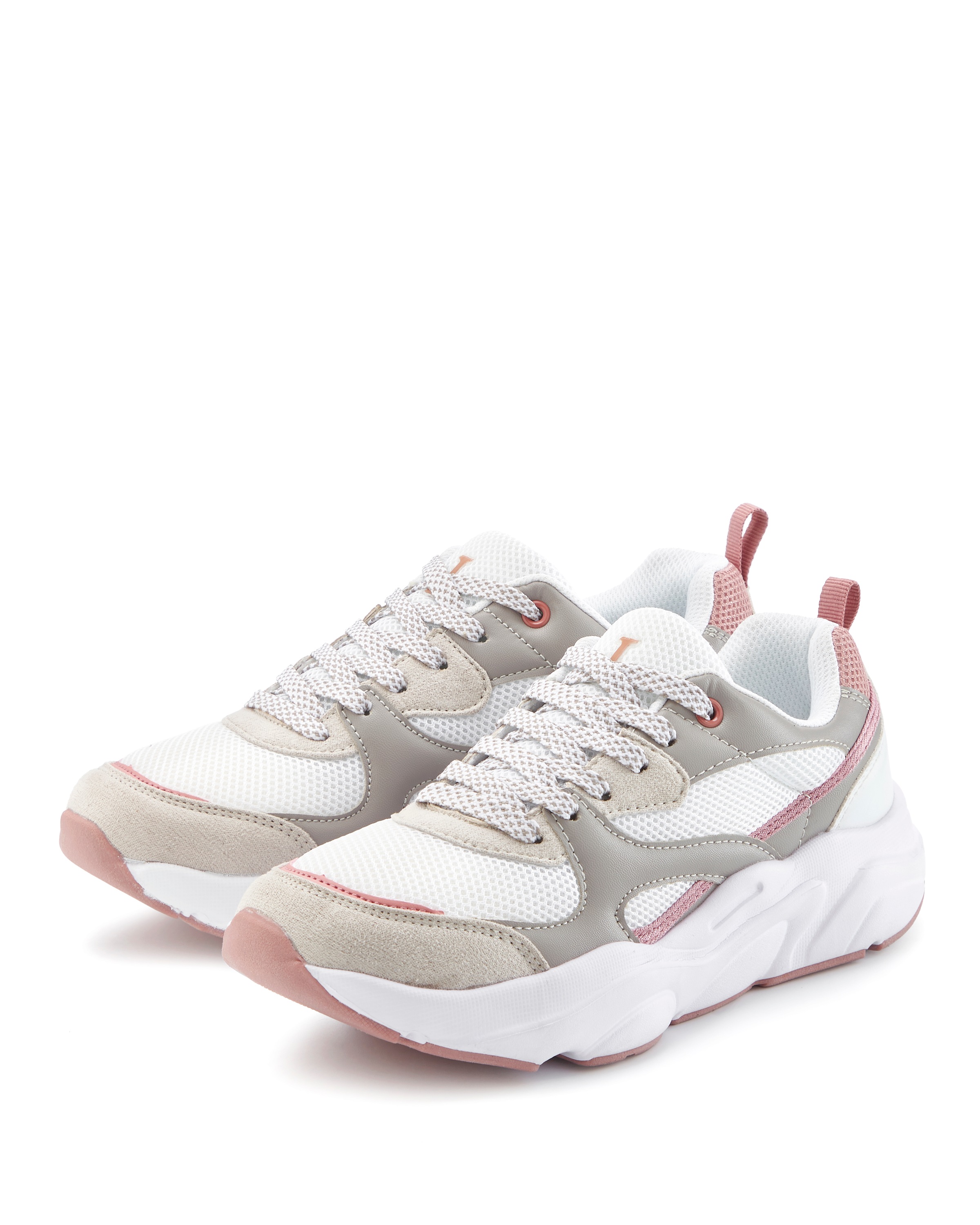 LASCANA "Turnschuhe," mit ultraleichter Chunky-Sohle, Schnürhalbschuh, Freizeitschuh