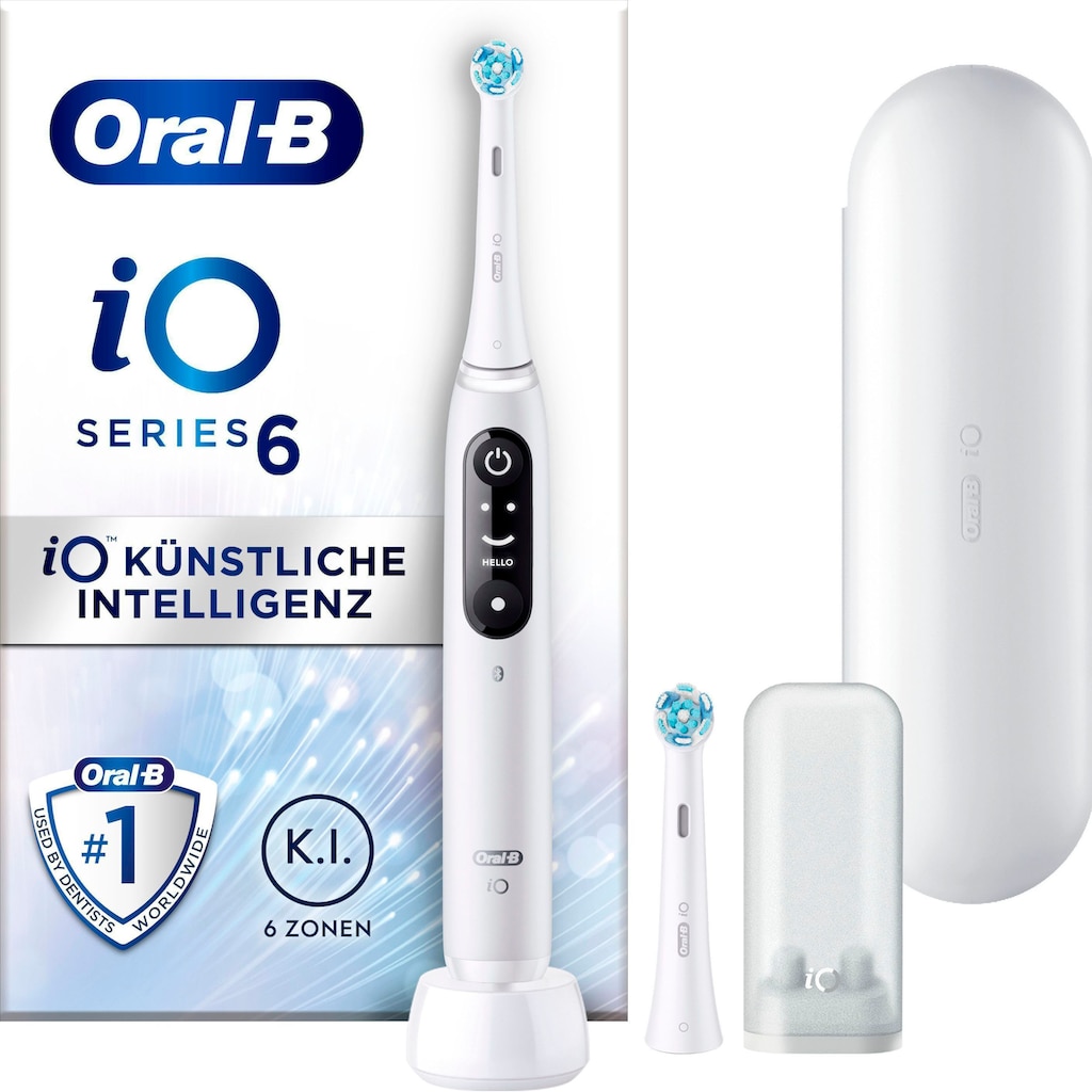 Oral-B Elektrische Zahnbürste »iO 6«, 2 St. Aufsteckbürsten