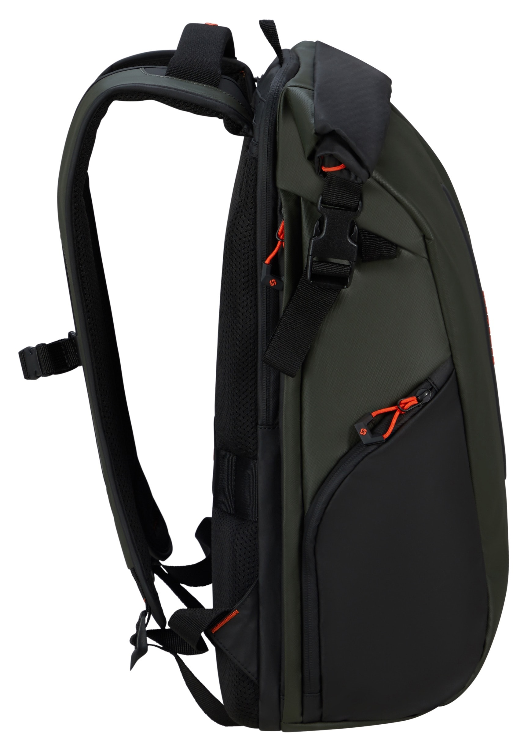 Samsonite Reiserucksack »ECODIVER L«, Freizeitrucksack Laptoprucksack Trolleyaufstecksystem Rolltop Backpack