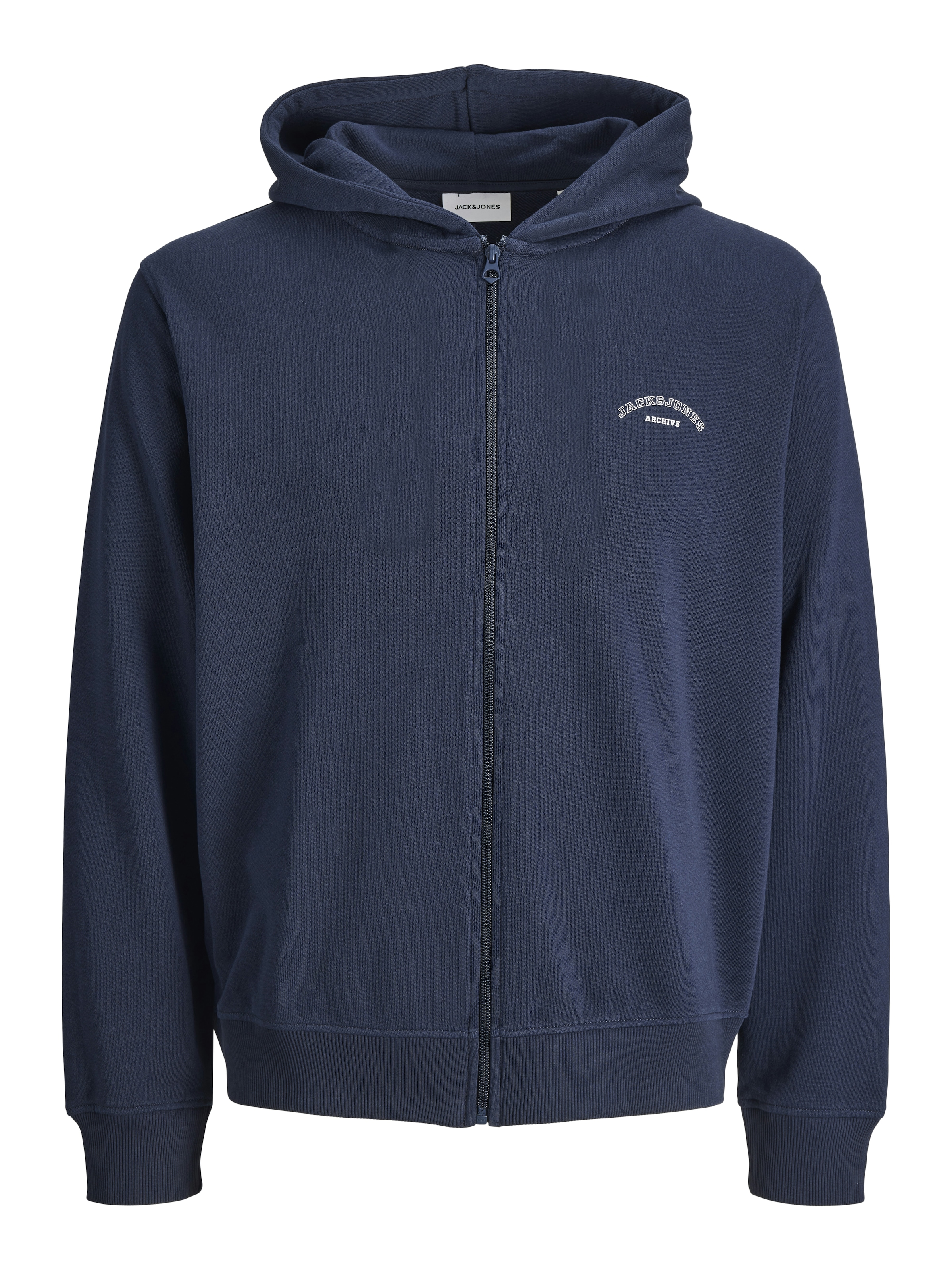 Jack & Jones Junior Kapuzensweatjacke »JJCOLLEGE LOGO SWEAT ZIP HOOD JNR« mit Logoprint