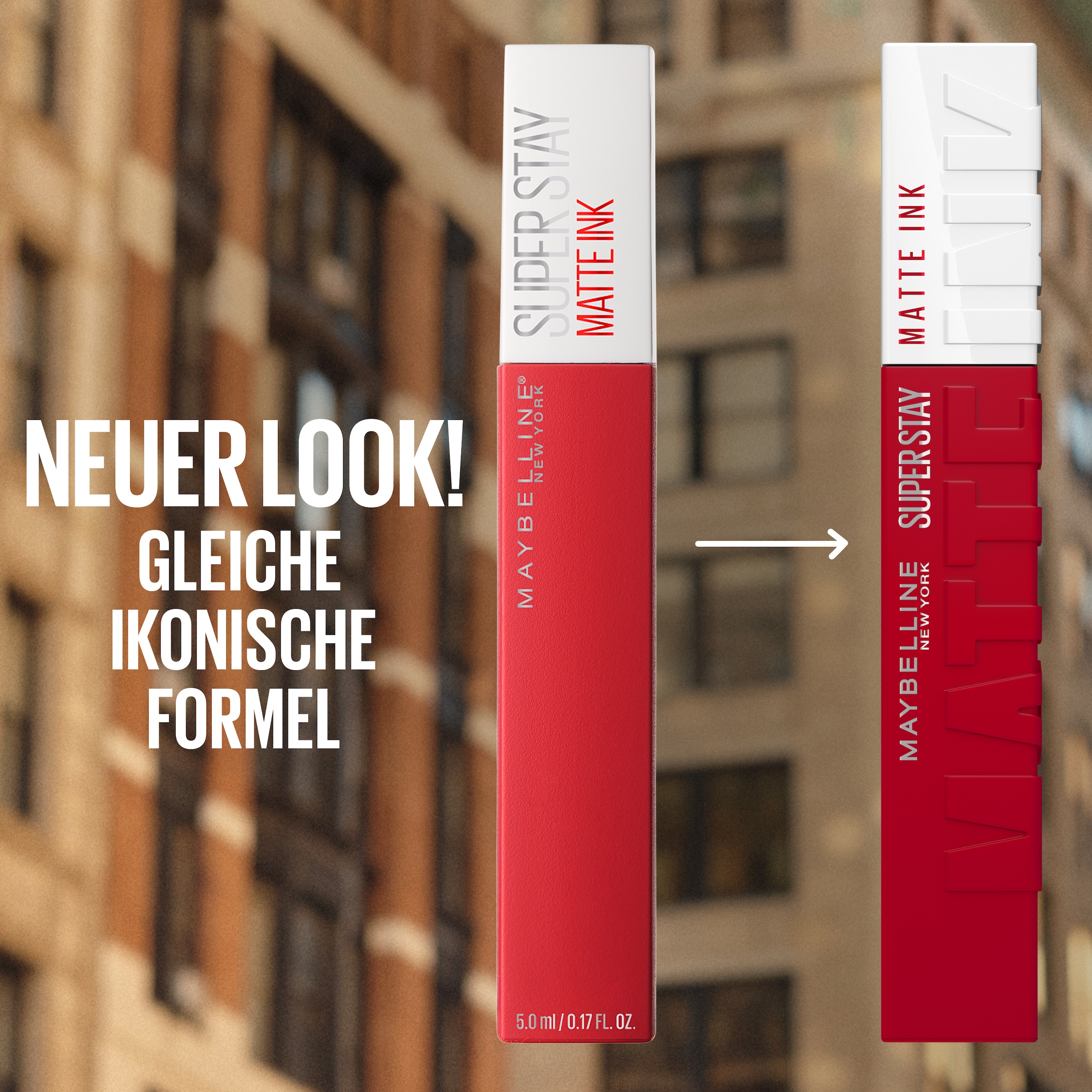 MAYBELLINE NEW YORK Lippenstift »SUPER STAY MATTE INK LIPPENSTIFT« mattes Finish und hält bis zu 16 Stunden