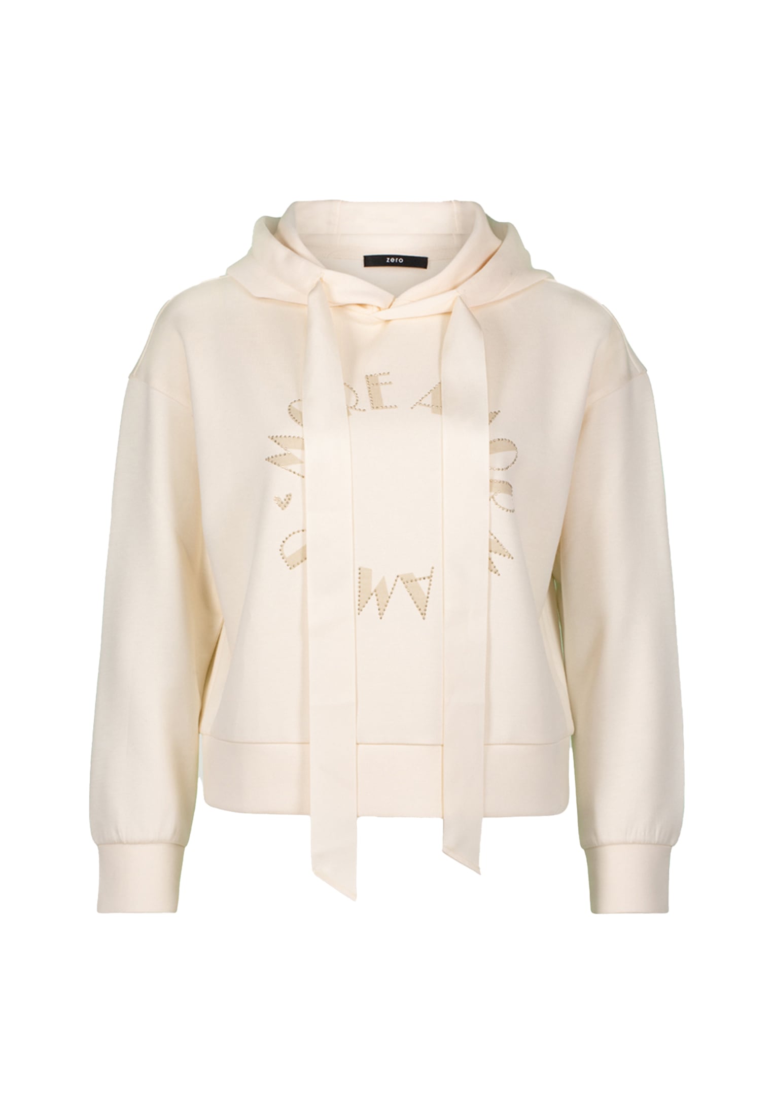 Zero Sweatshirt »zero Hoodie mit Spruch«, weiteres Detail