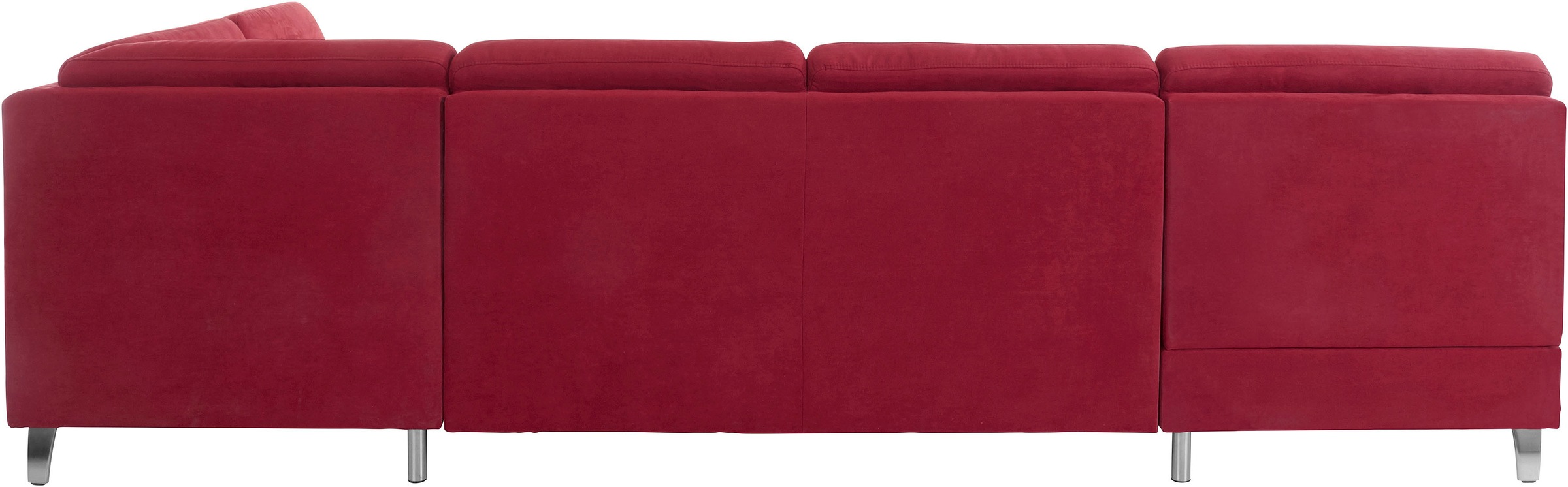 sit&more Wohnlandschaft »Clio U-Form«, wahlweise mit Bettfunktion und Bettkasten, inklusive Federkern