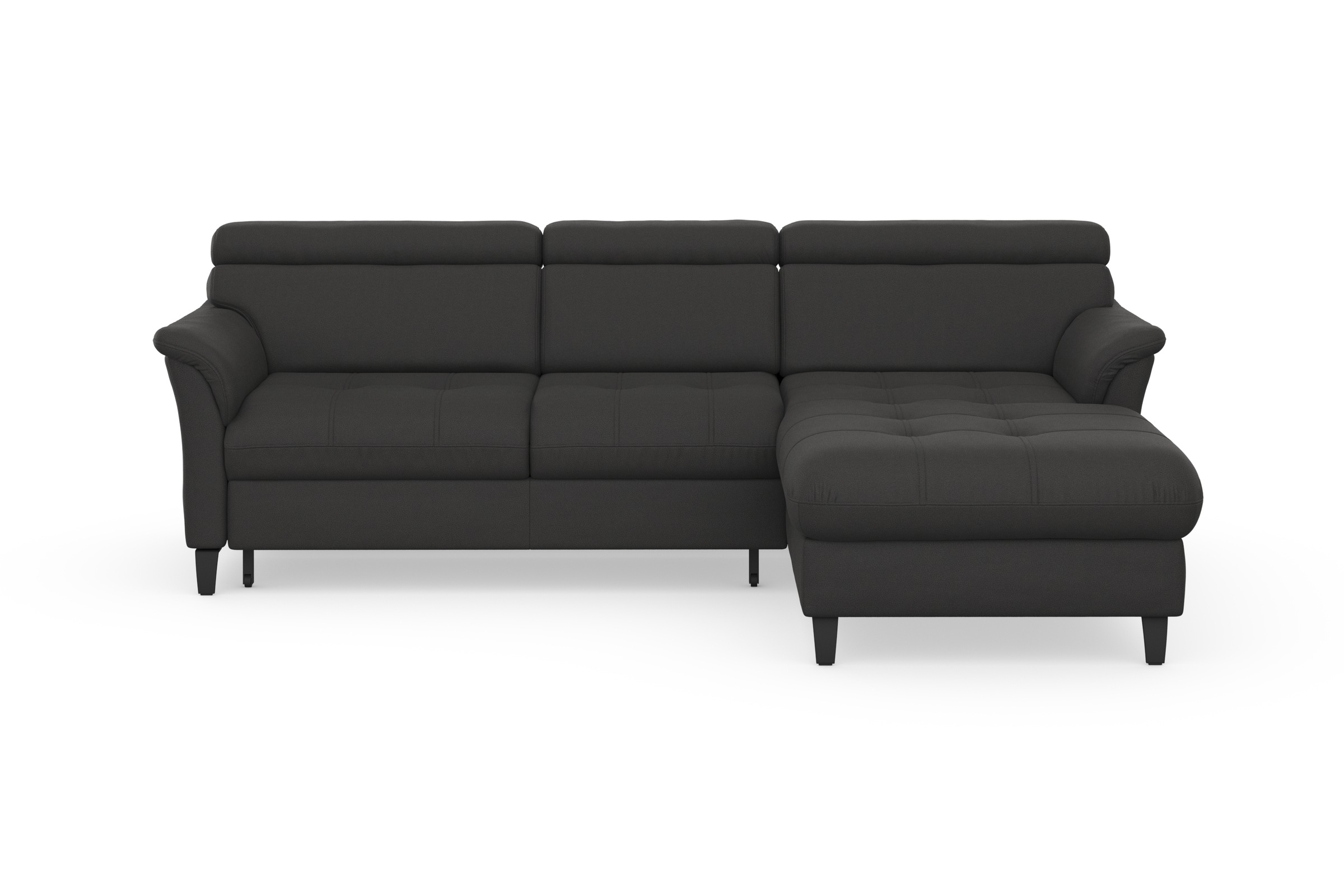 sit&more Ecksofa "Marano L-Form" inklusive Kopfteilverstellung, optional Schlaffunktion & Bettkasten
