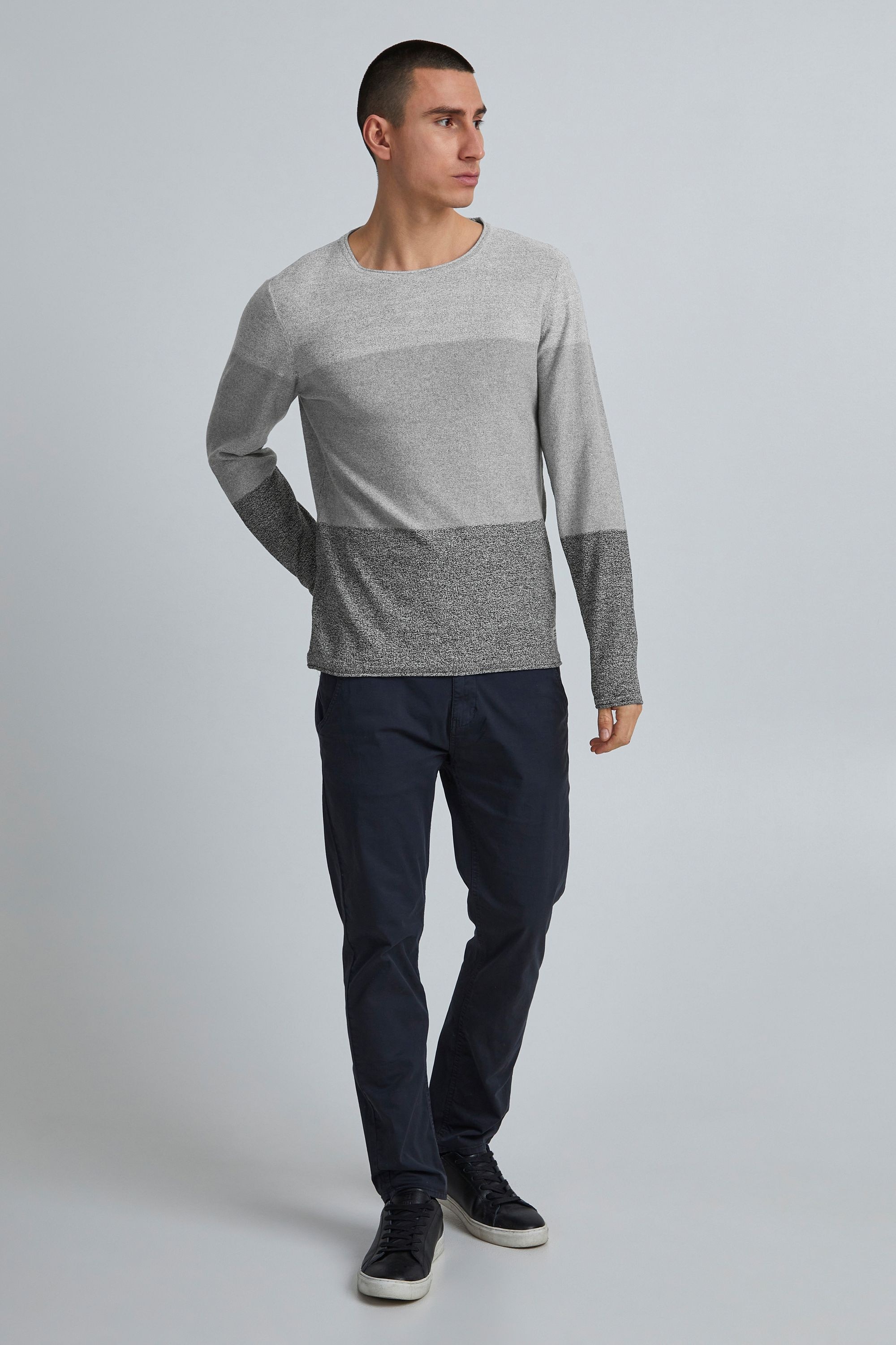Blend Rundhalspullover »Strickrundhalspullov BHHans«